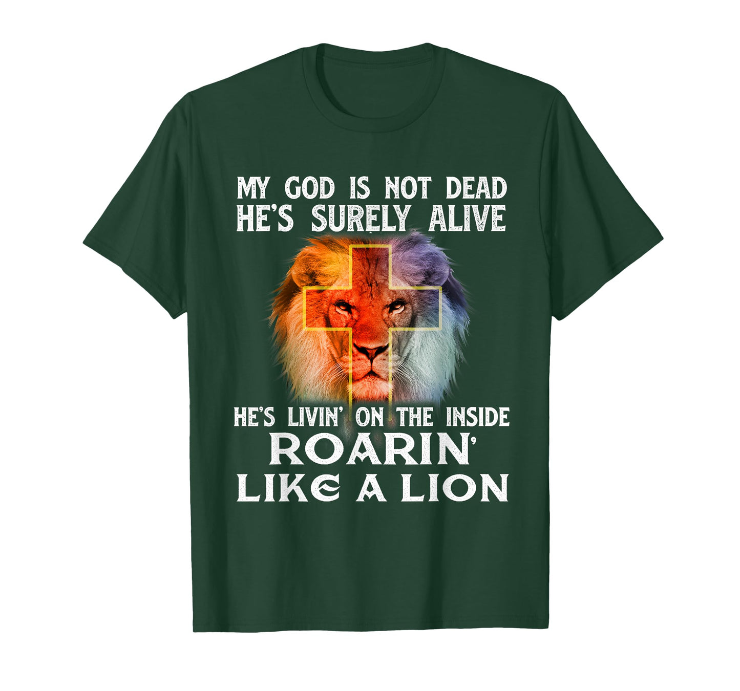 My God Is Not Dead - Christian Religious Bible Church T-Shirt