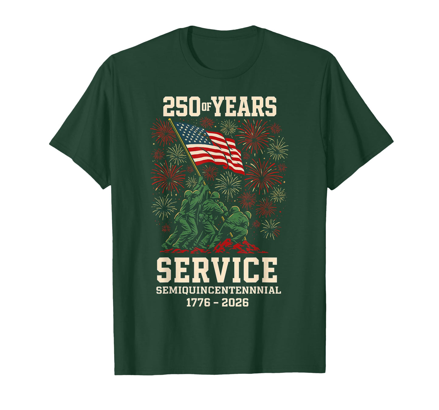 250 Years America Anniversary 1776-2026 Independence Day T-Shirt