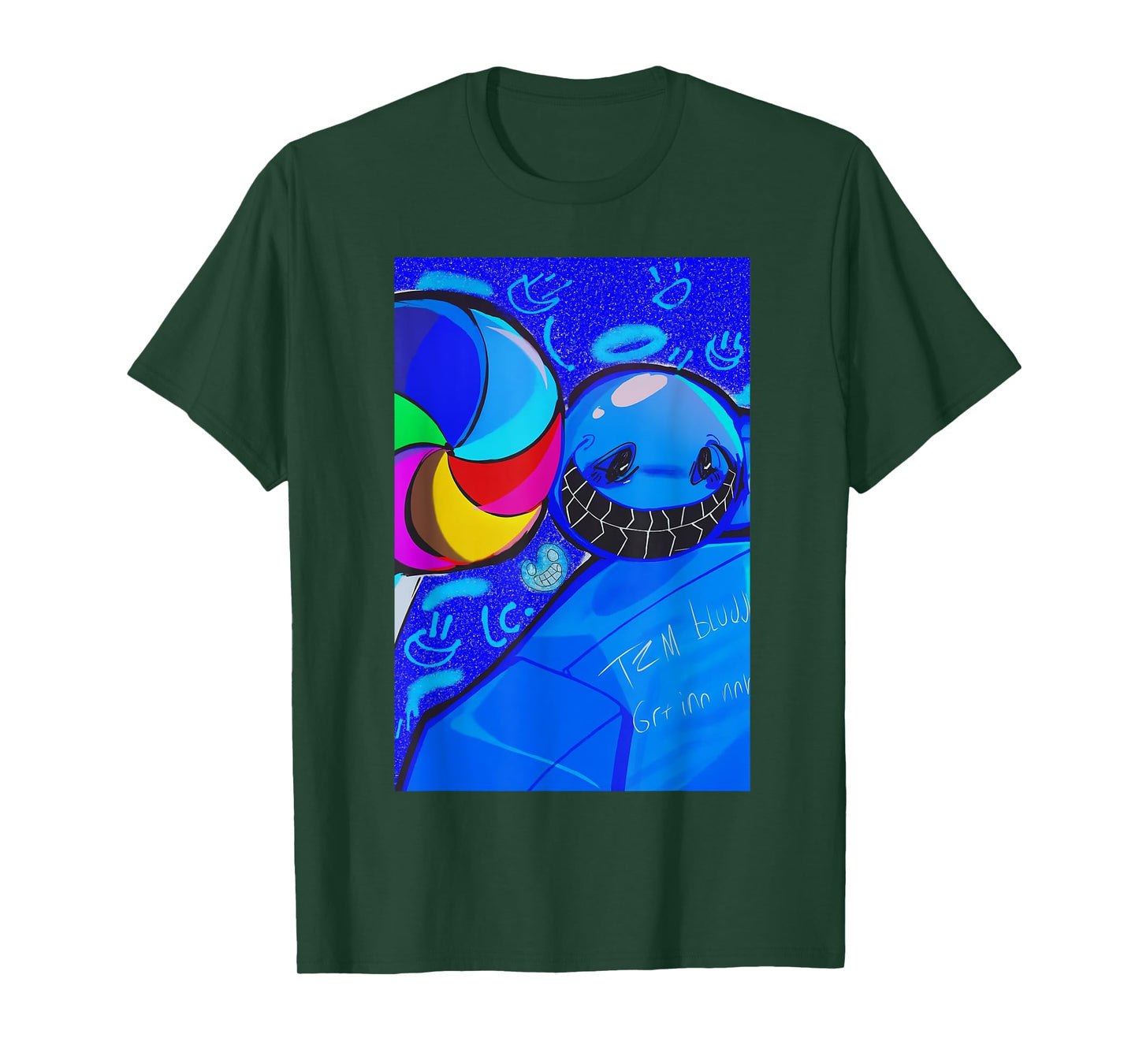 Vintage TEM Bluudude Get in Now TEM Blue Dude T-Shirt