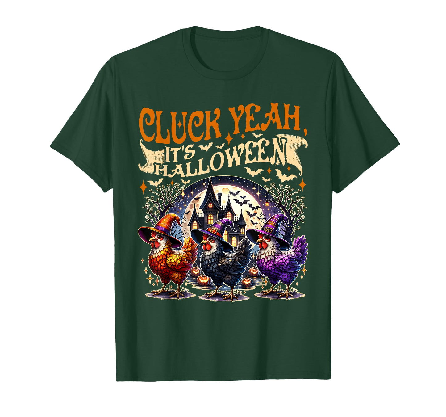 Cluck Yeah Its Halloween Chicken Costume Funny T-Shirt