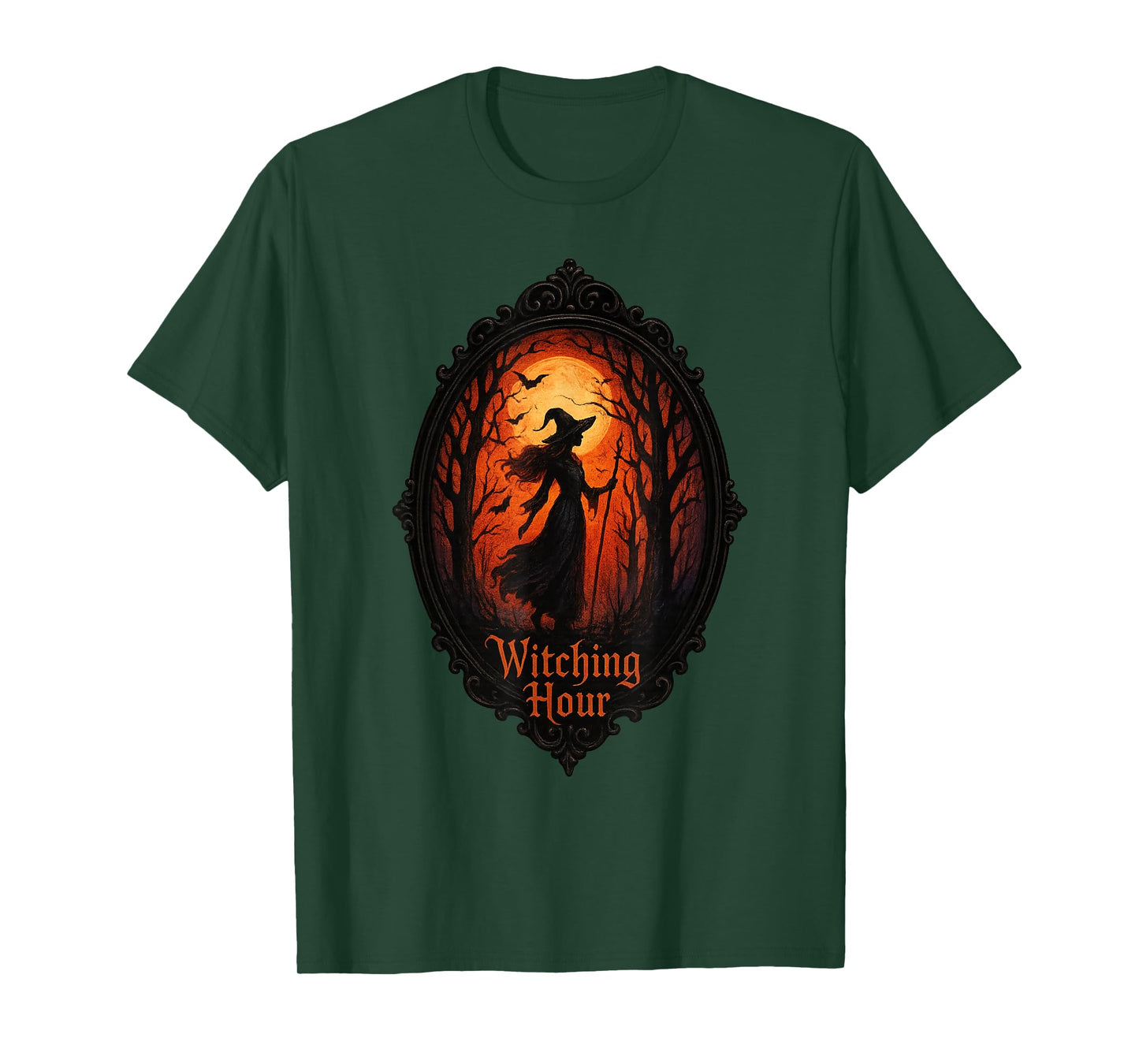 Goth Gothic Witch Vintage Victorian Era Halloween Party T-Shirt