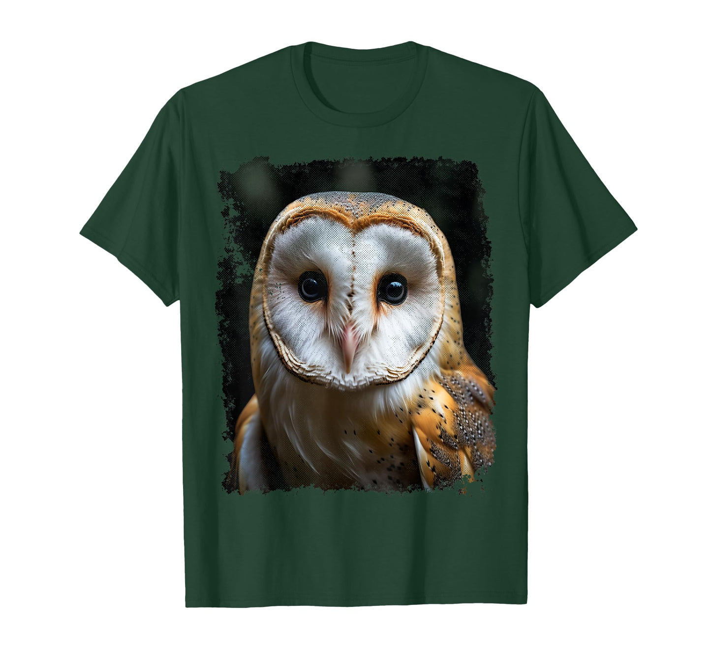 Vintage Barn Owl Animal Graphic T-Shirt