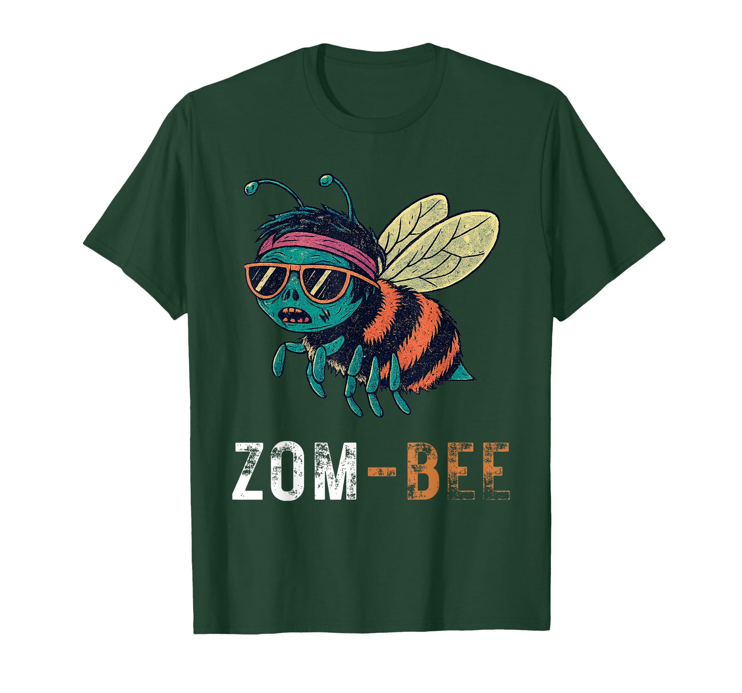 Zom Bee Vintage Halloween Costume T-Shirt