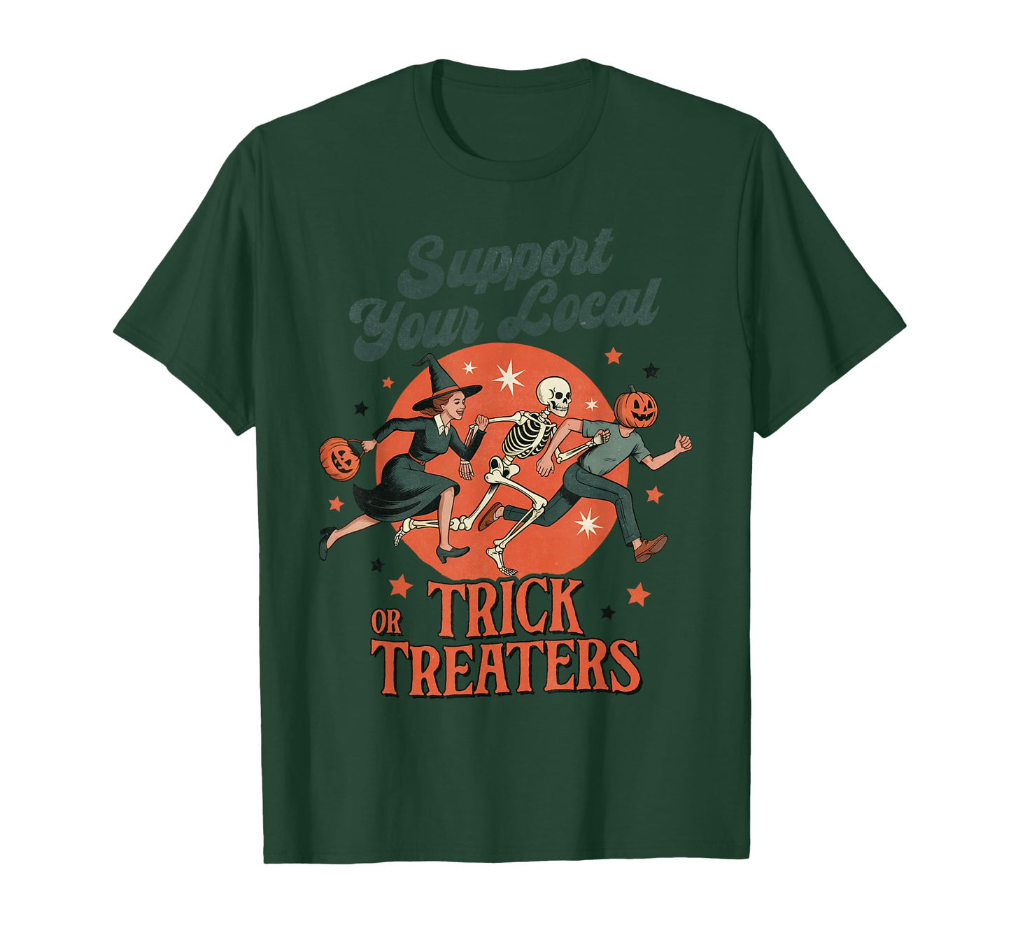 Retro Halloween Trick or Treat Fun T-Shirt
