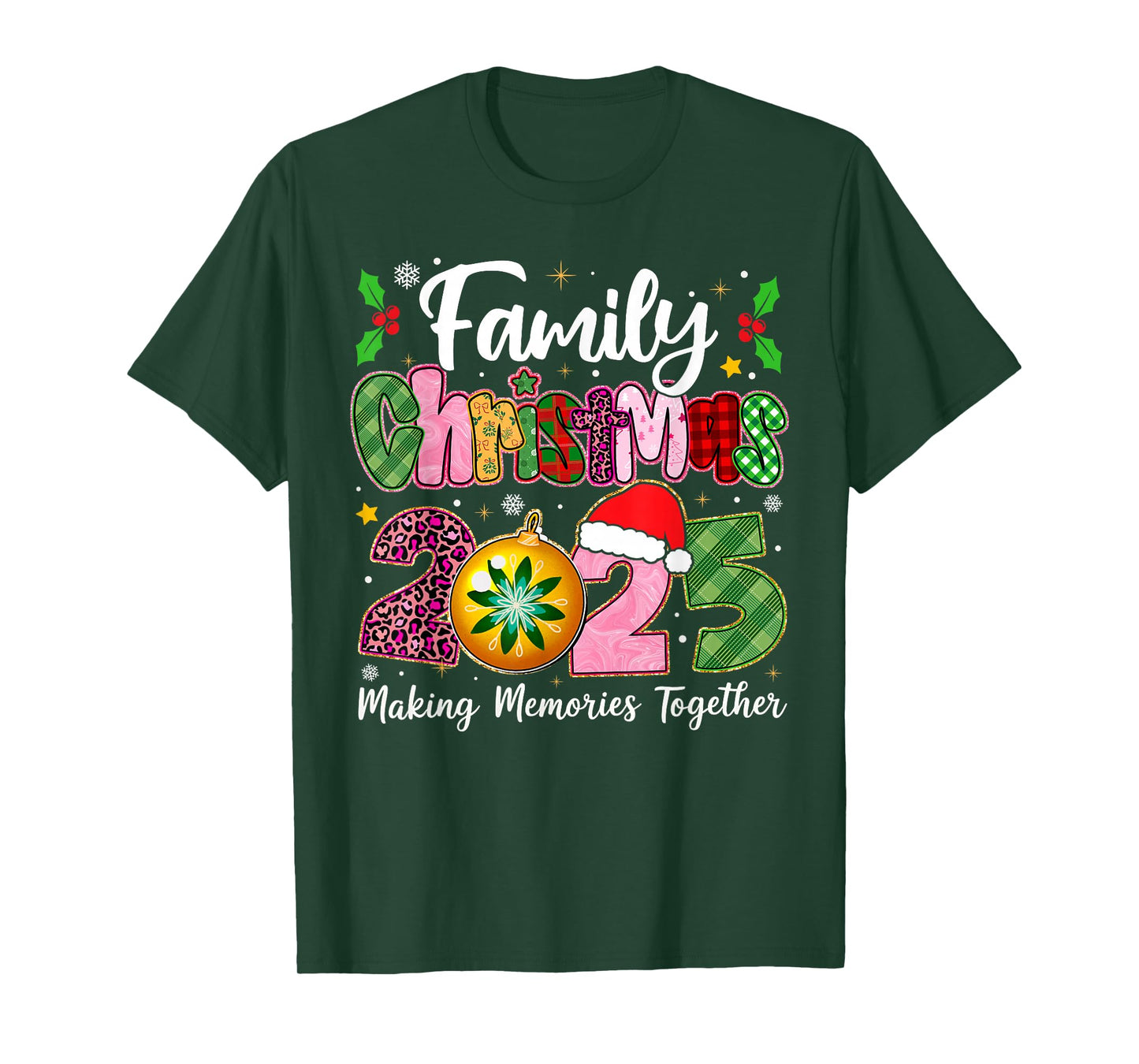 Cruise Squad Making Memories Together Family Trip Christmas T-Shirt