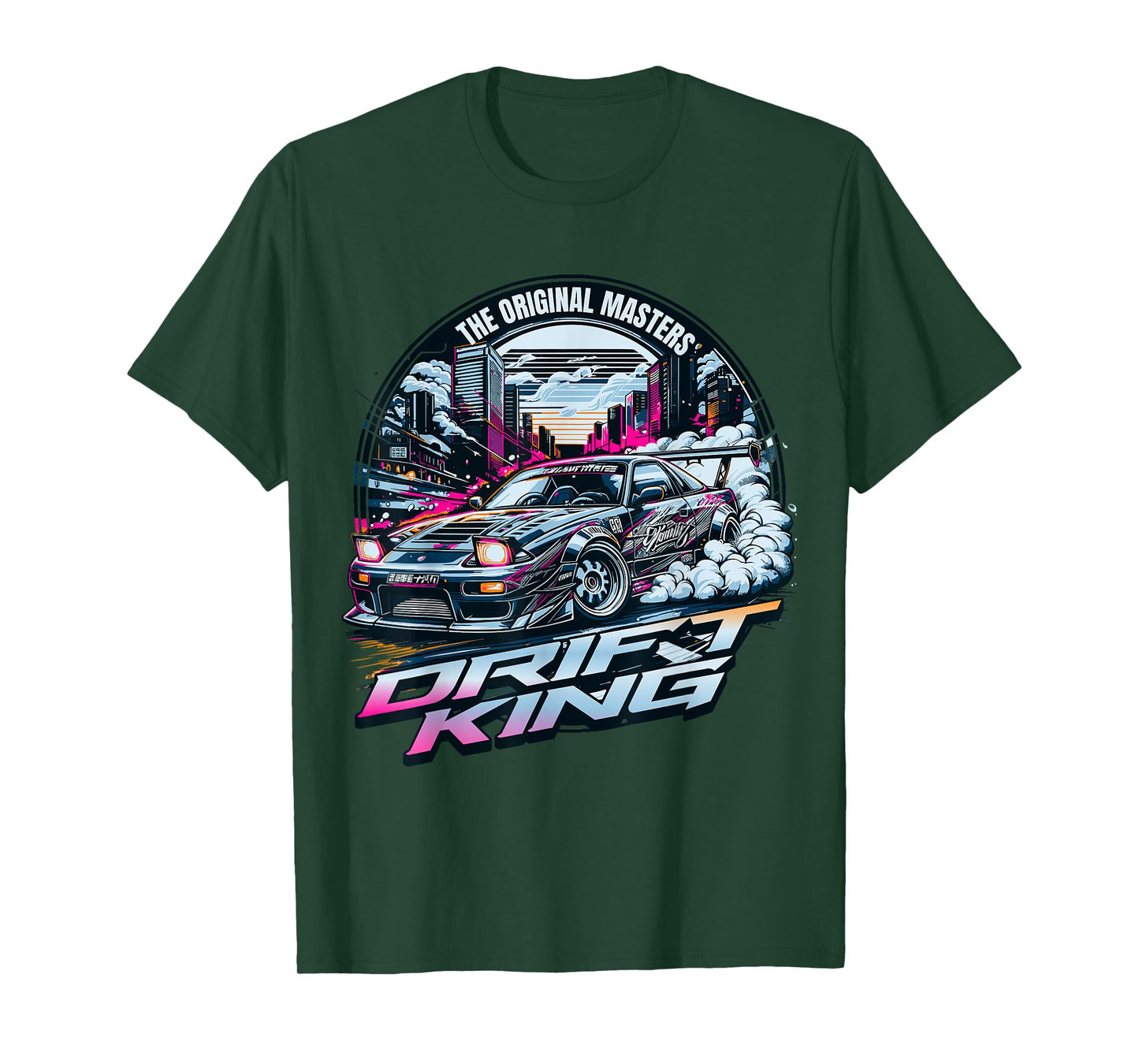 Cool Racing Vintage Japanese JDM Tokyo Japan Drift Race Car T-Shirt