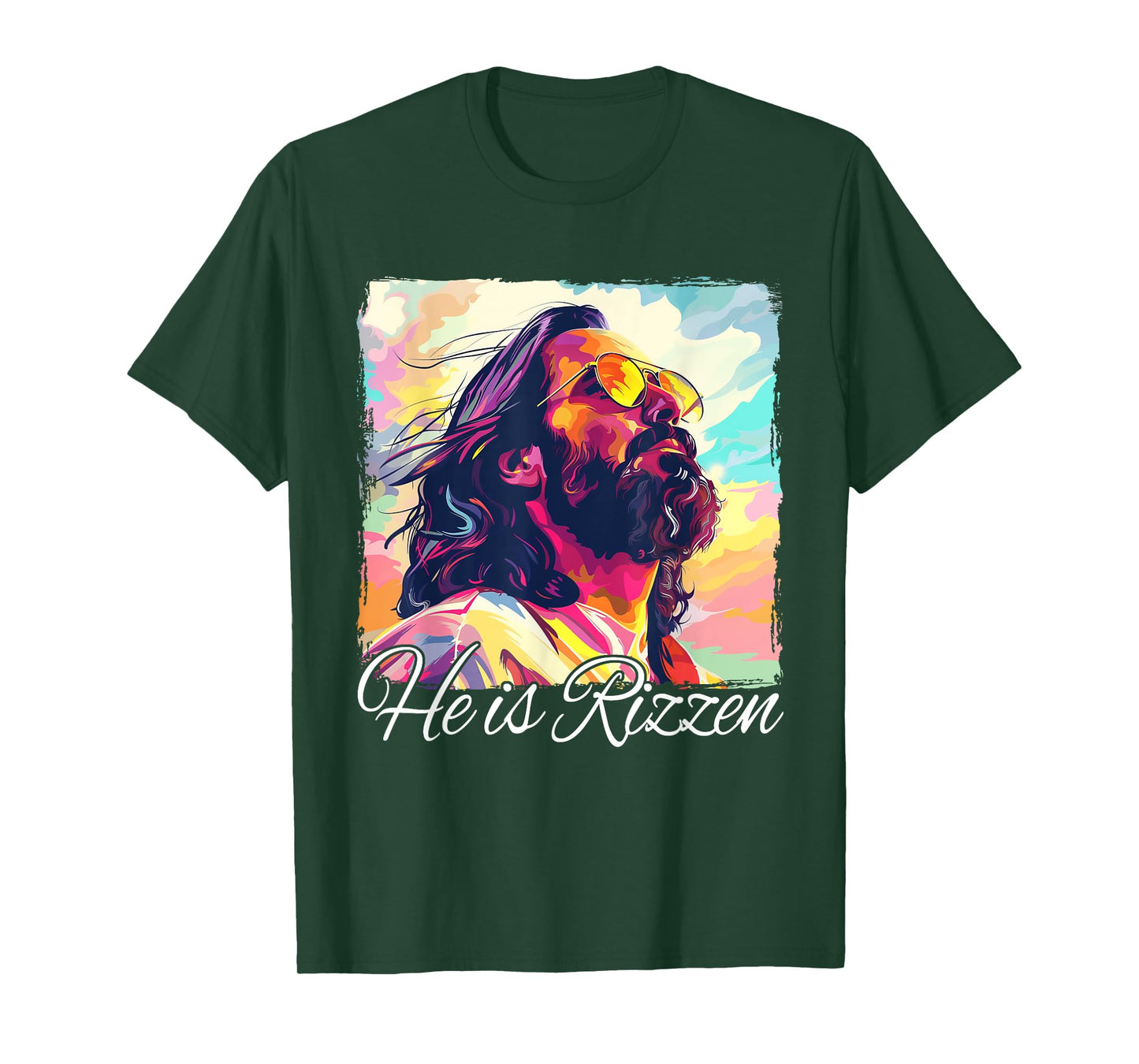 He Is Rizzen Jesus T-Shirt