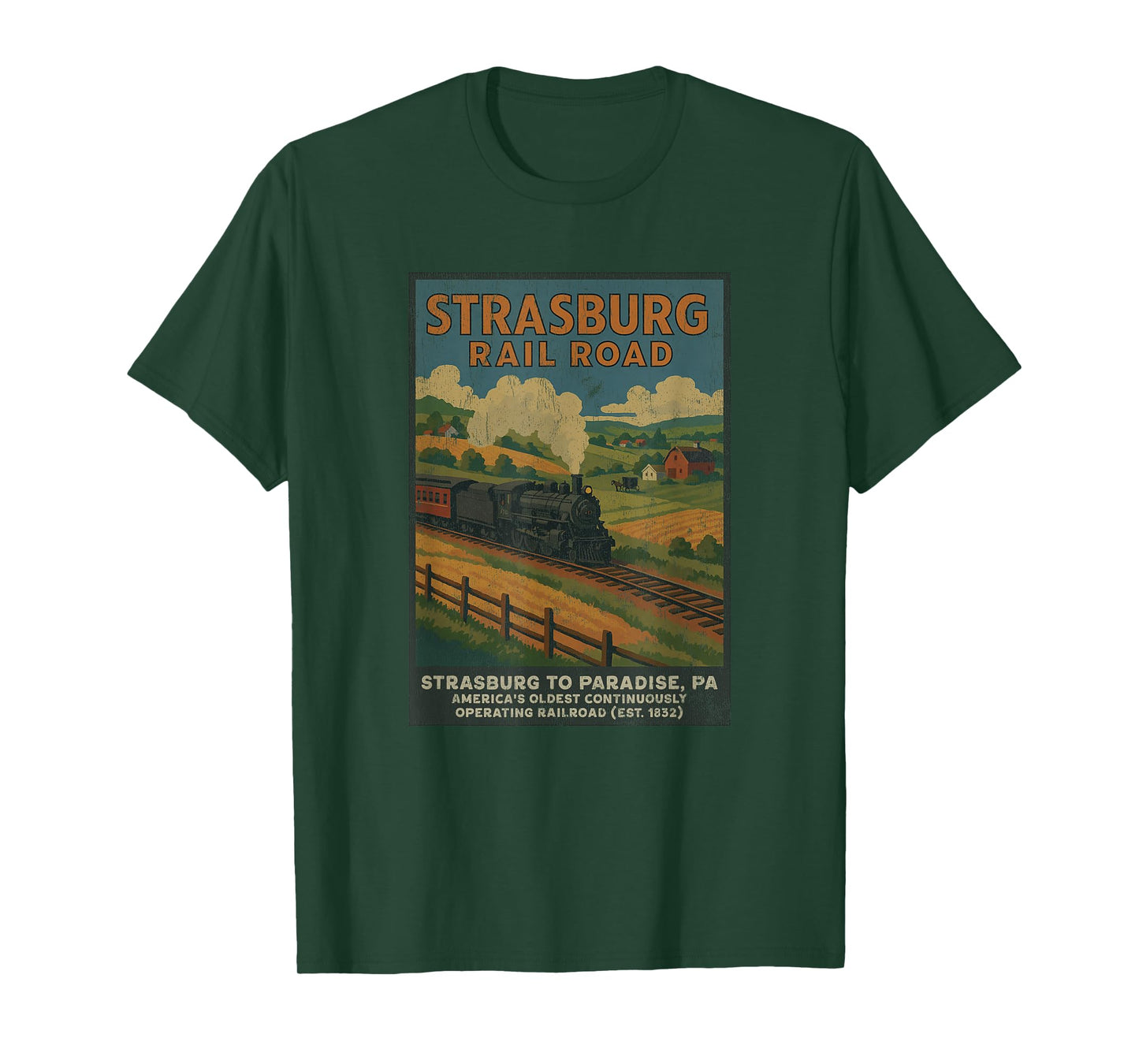 Strasburg Rail Road Pennsylvania T-Shirt