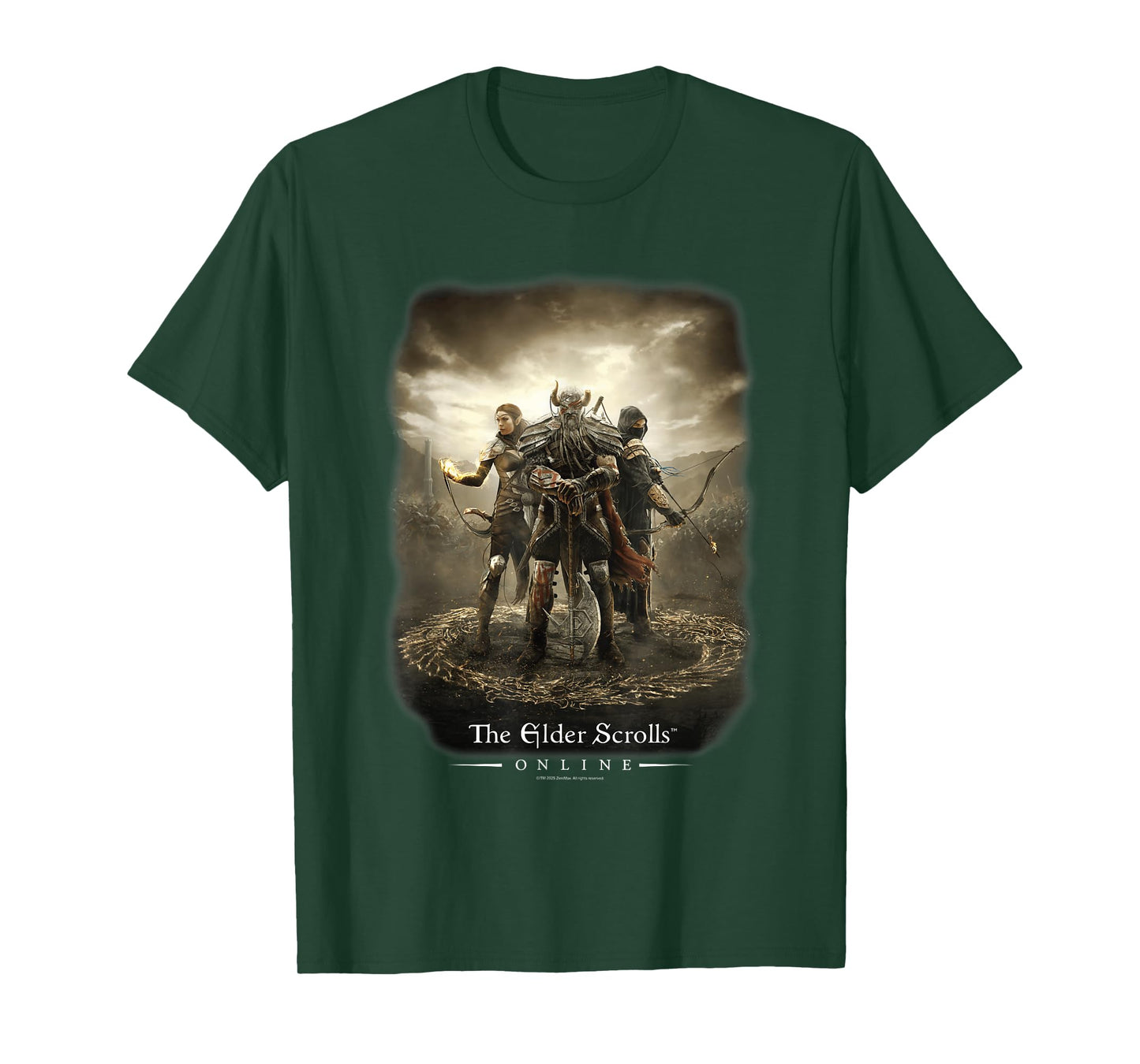 Elder Scrolls Online Trio of Tamriel Video Game T-Shirt