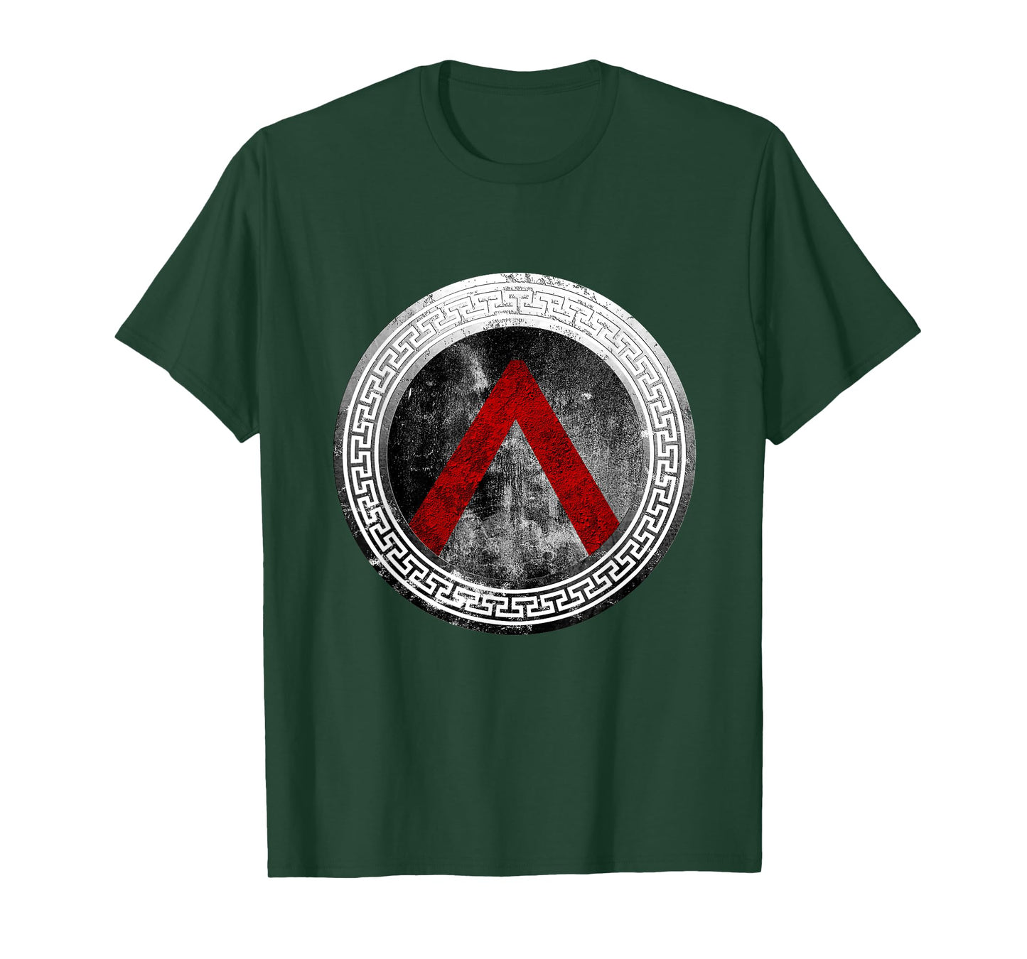 Spartan Warrior Lambda Shield Ancient Greek Vintage T-Shirt T-Shirt