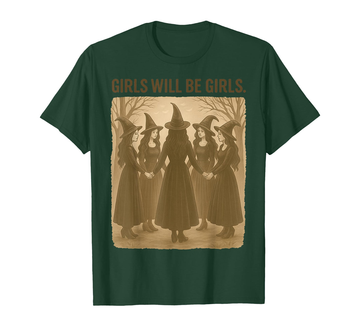 Retro Witchy Vibes Halloween Aesthetic Costume T-Shirt