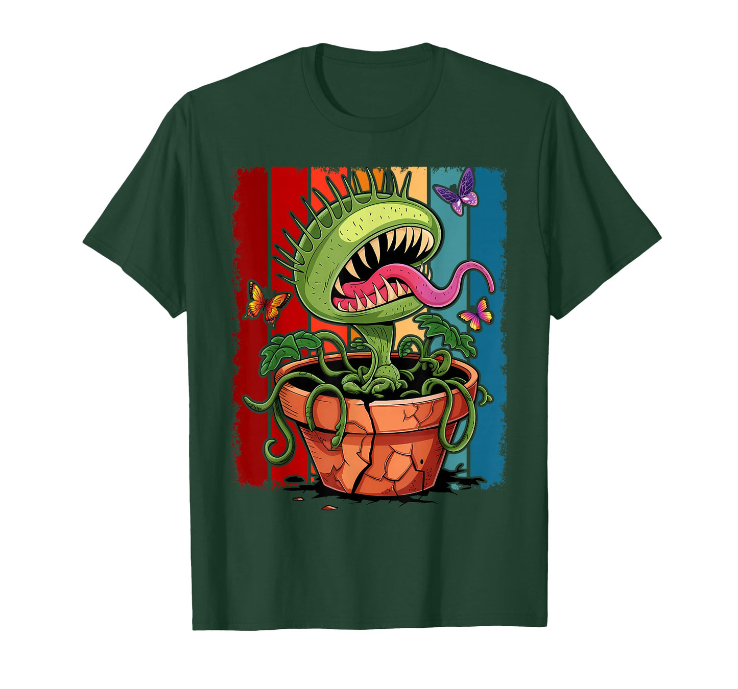Venus Flytrap Monster Carnivorous Plant Carnivore Flower T-Shirt