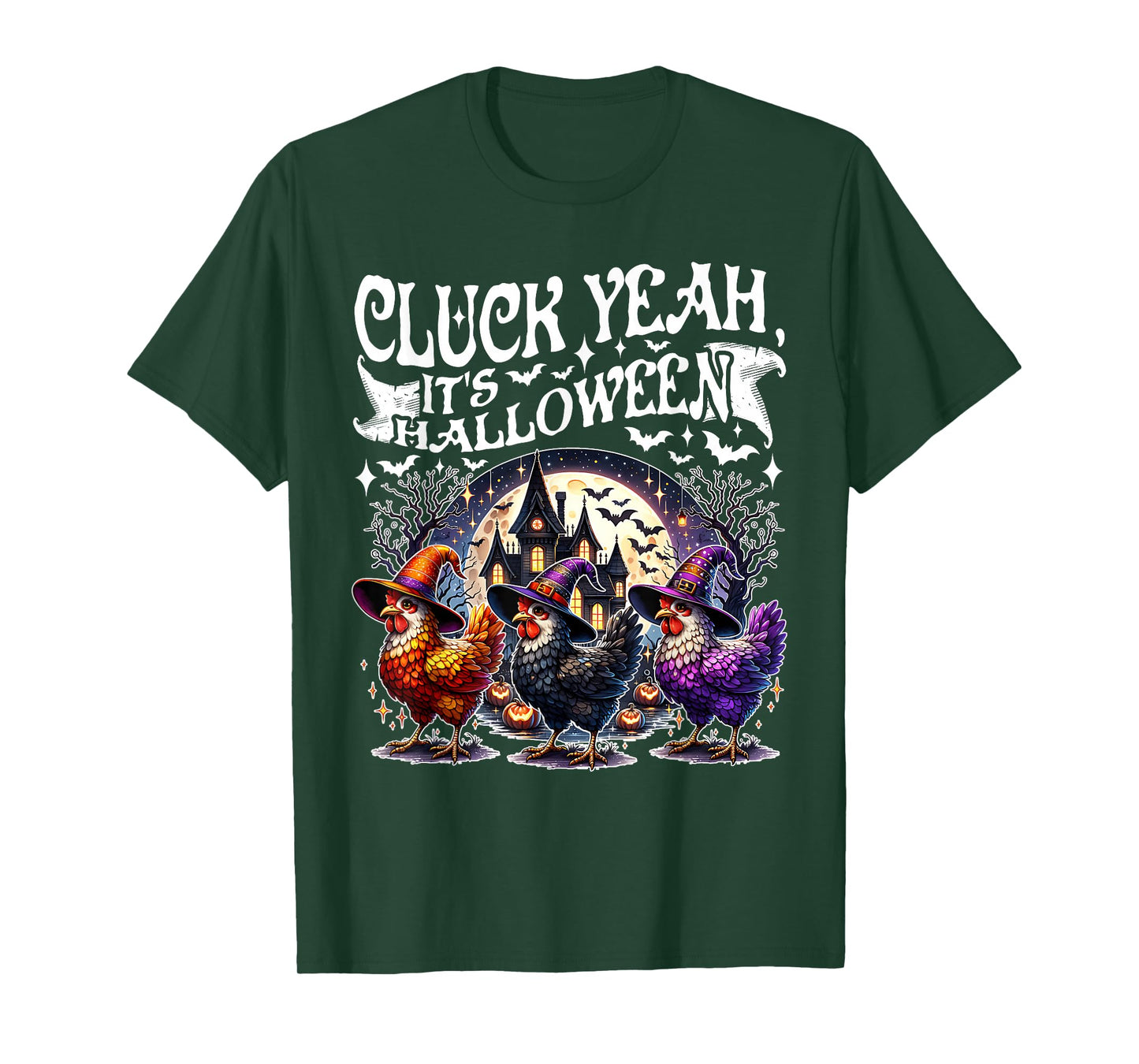Cluck Yeah Its Halloween Chicken Costume Funny T-Shirt
