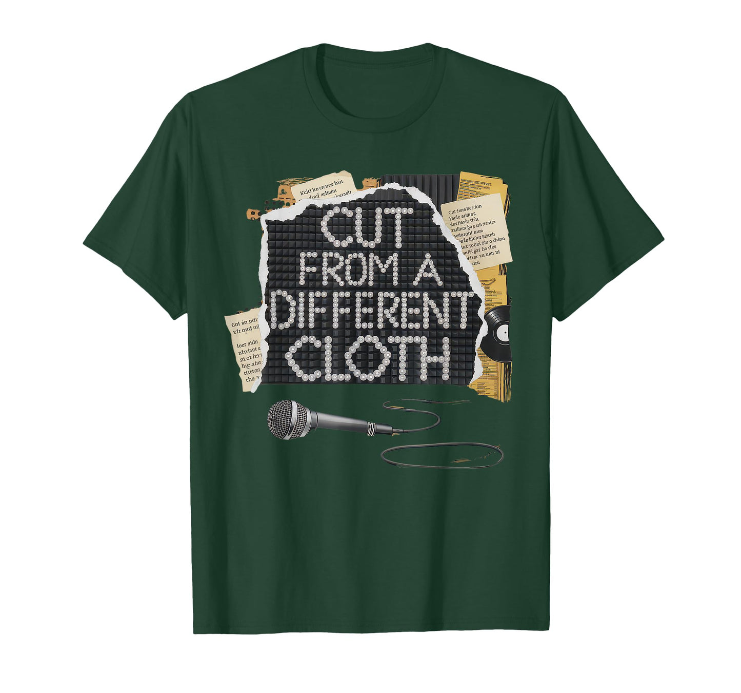 Cut From A Different Cloth Tshirt Men Women Urban Hip Hop T-Shirt