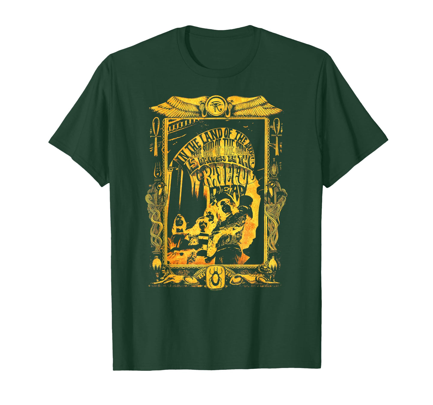 Grateful Dead Egyptian Frame Poster Vintage Band T-Shirt
