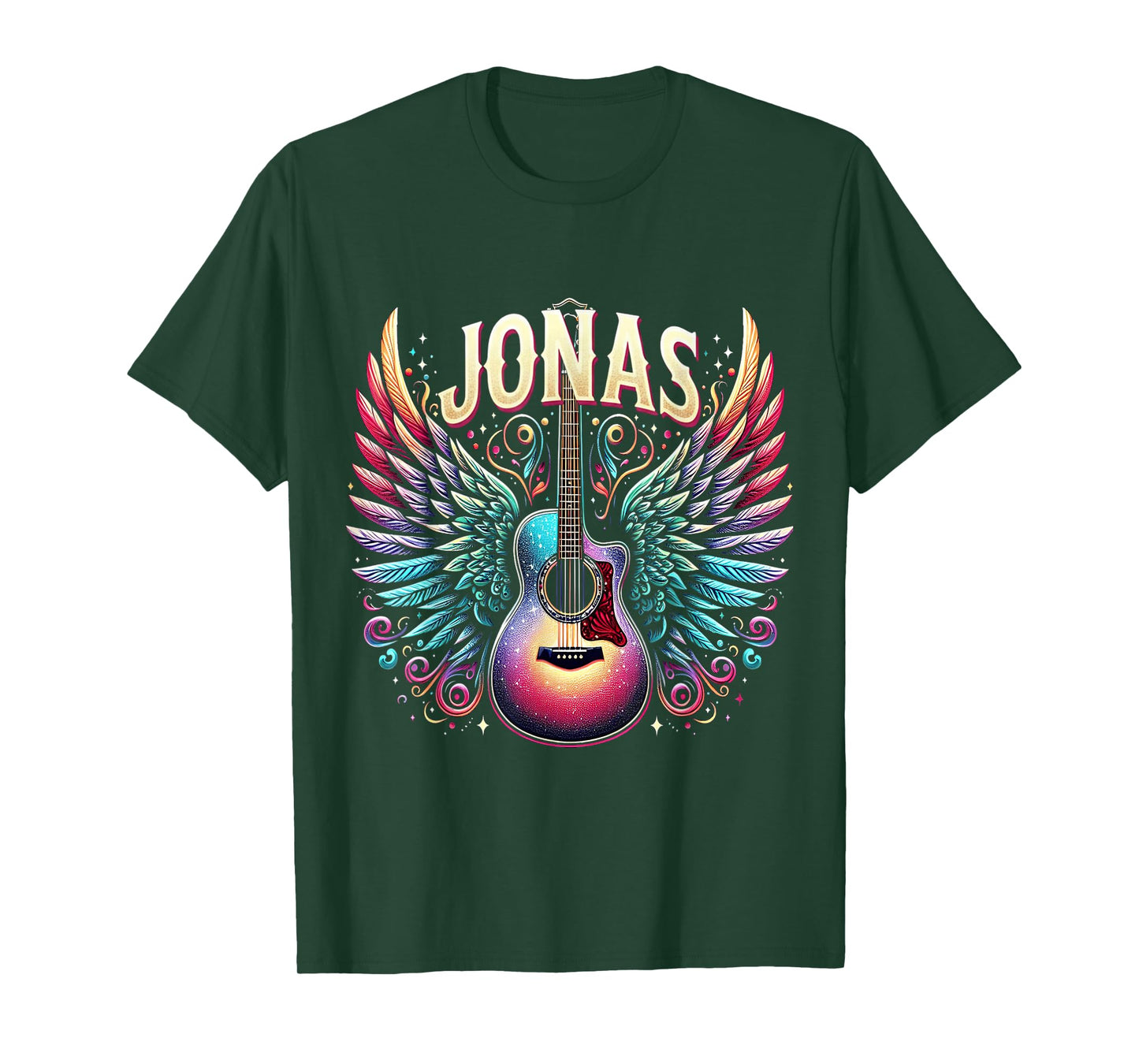 Retro Jonas Personalized First Name Jonas Groovy Men Women T-Shirt