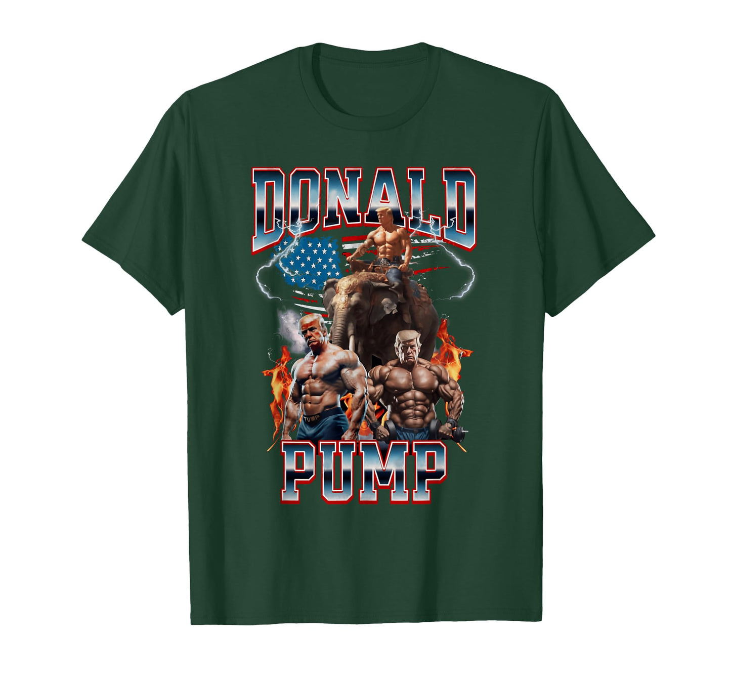 Donald Pump Vintage Gym Trump Meme T-Shirt