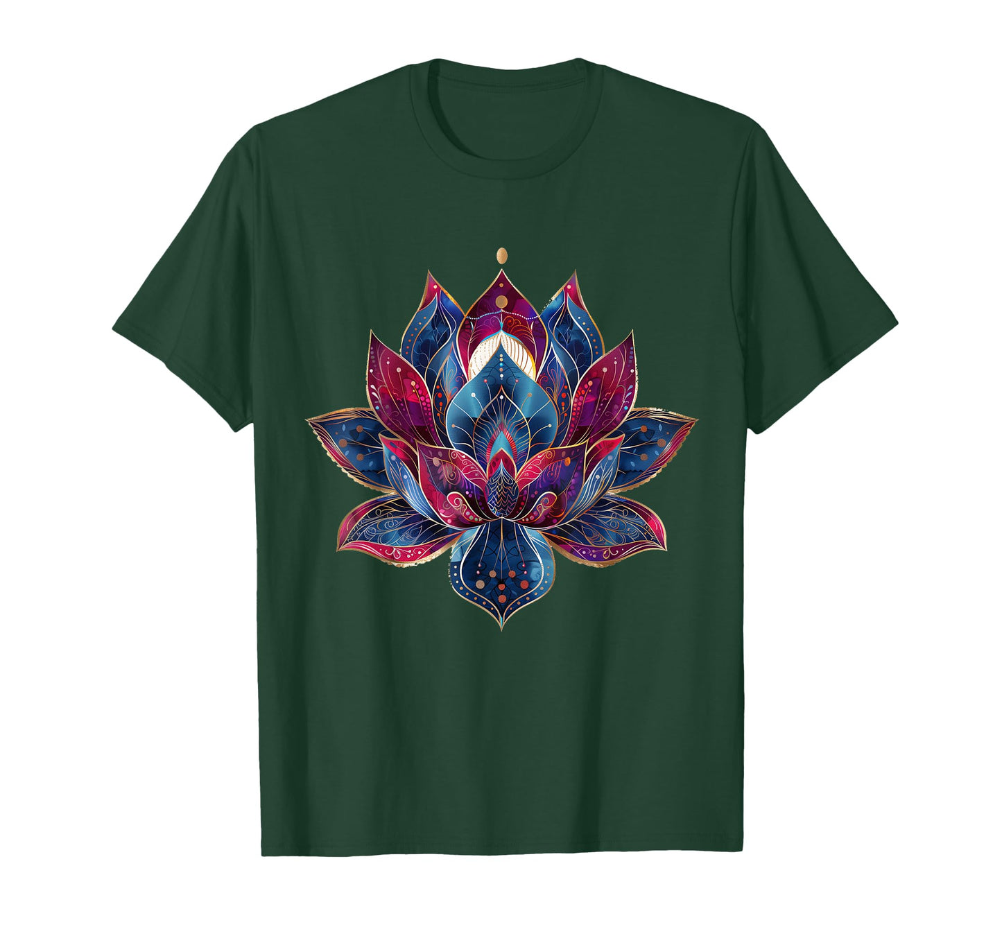 Lotus Flower Vintage Japanese Zen Buddhist Buddhism Yoga T-Shirt