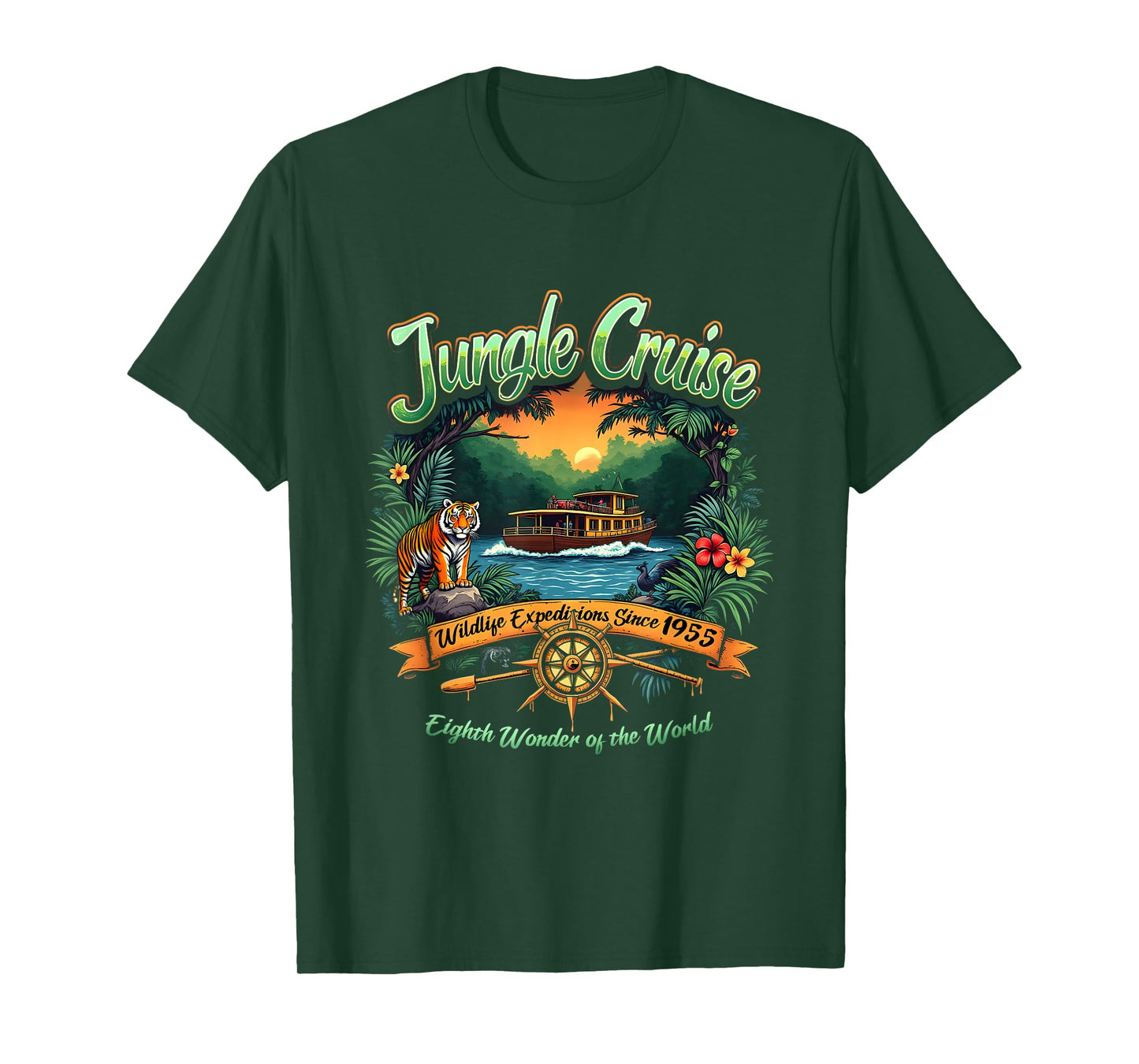 Wildlife VBS 2025 Park Cruise Trip Vintage Jungle T-Shirt