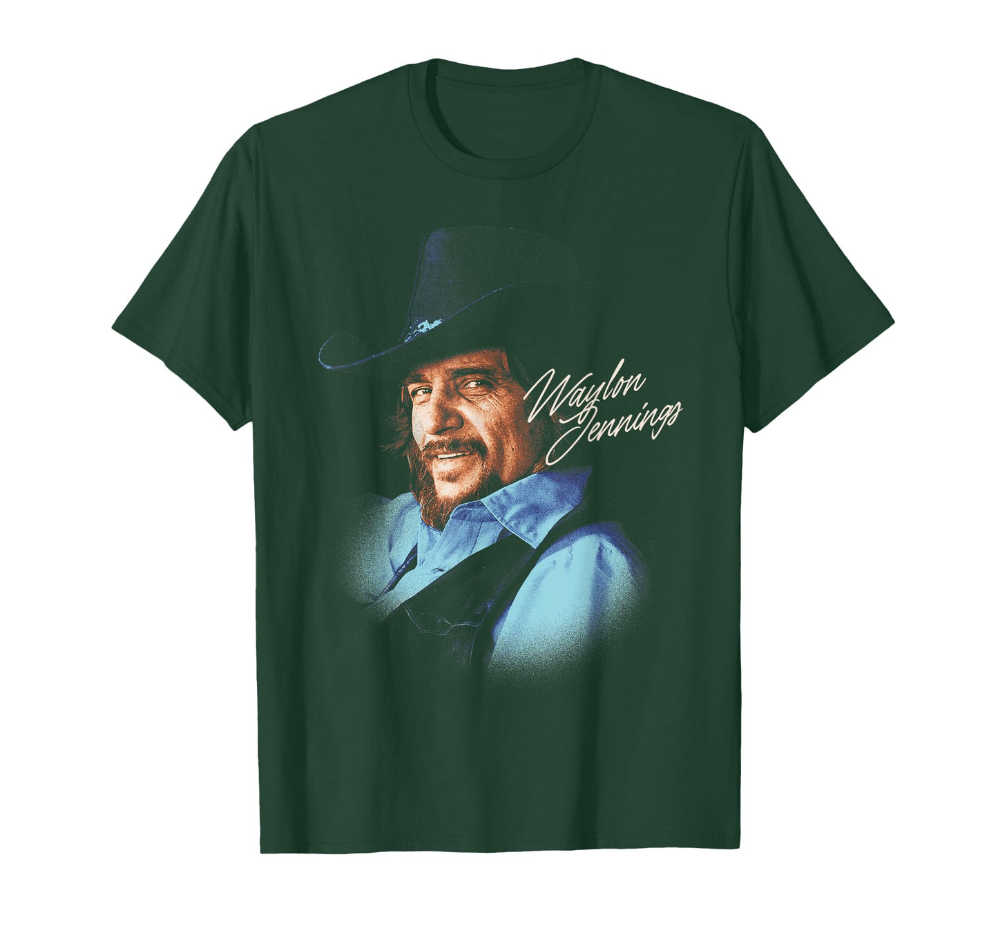 Waylon Jennings - Portrait T-Shirt