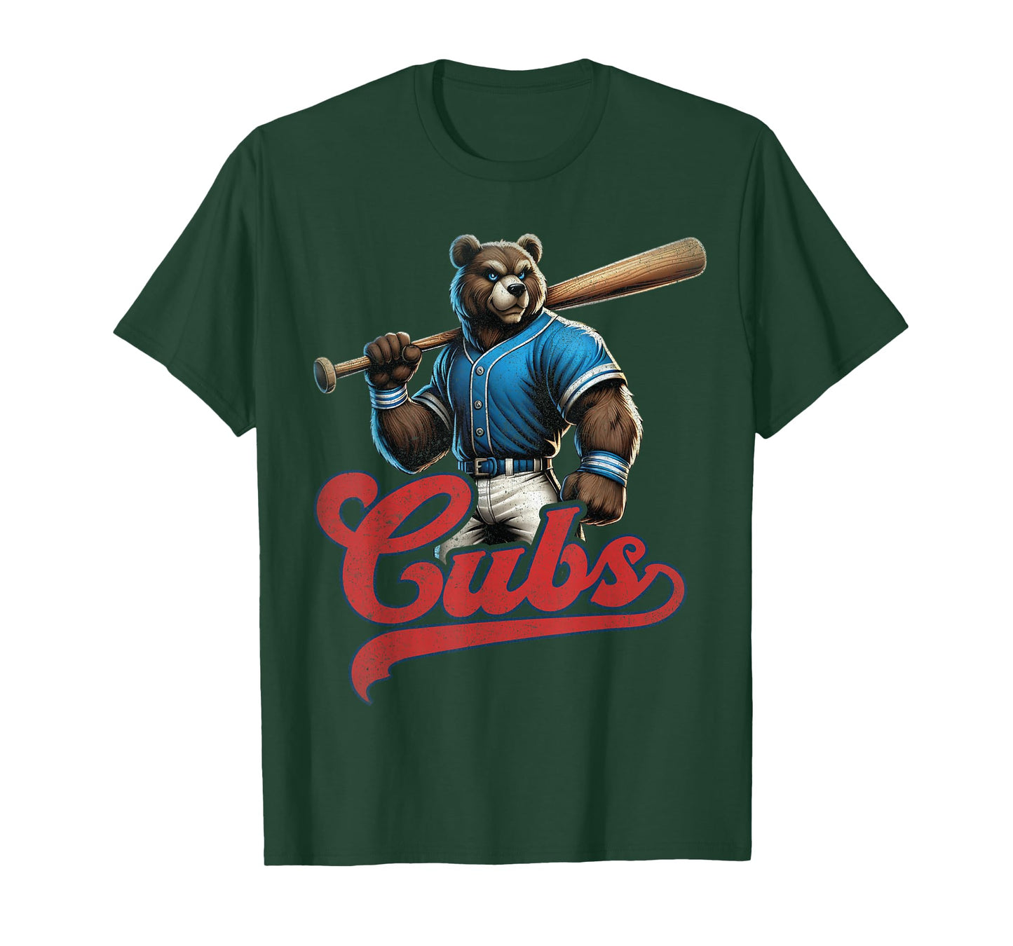 Cubs Apparel Men Women Kids Retro T-Shirt