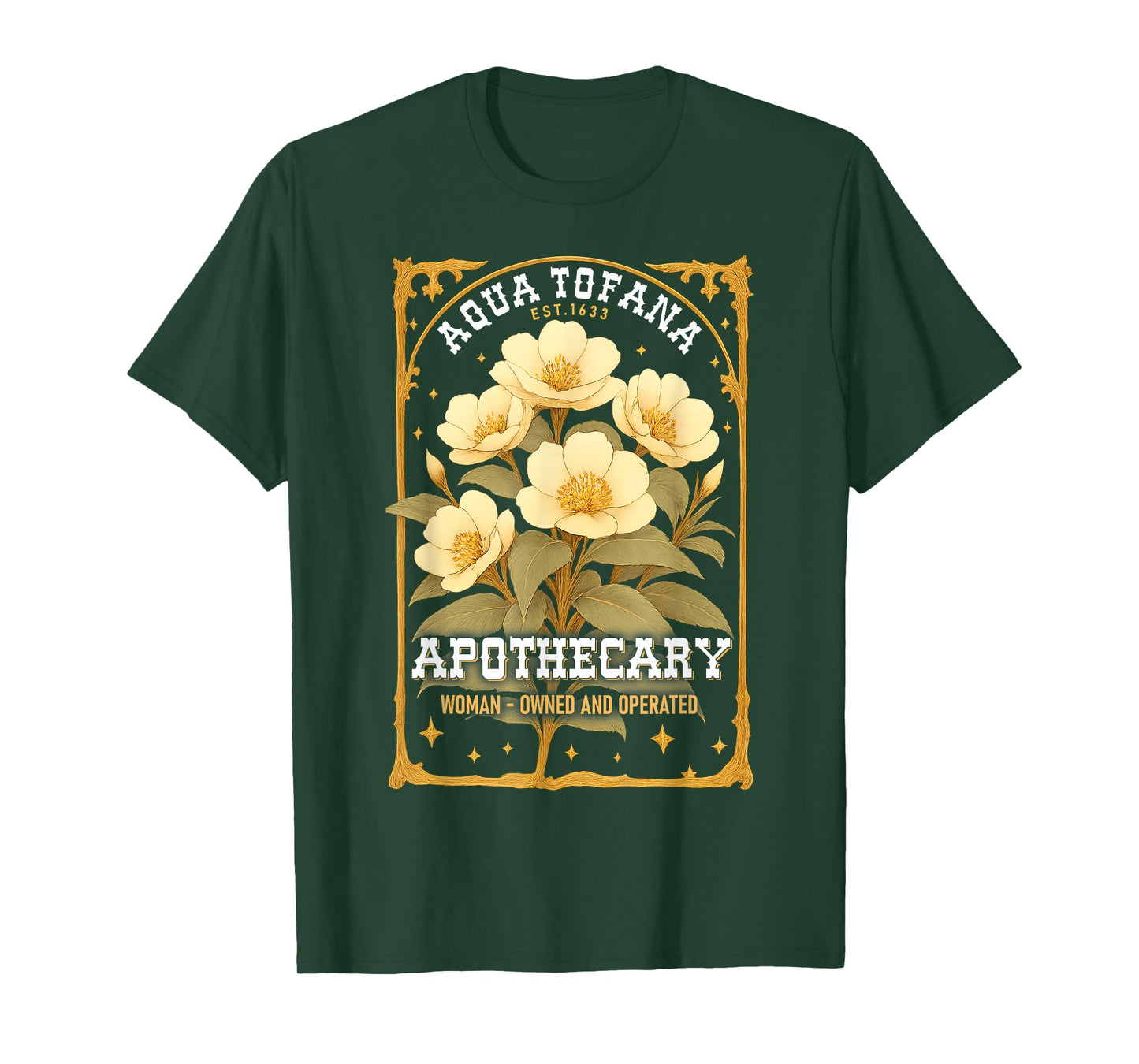 Aqua Tofana Apothecary for Women Empowerment Vintage Look T-Shirt