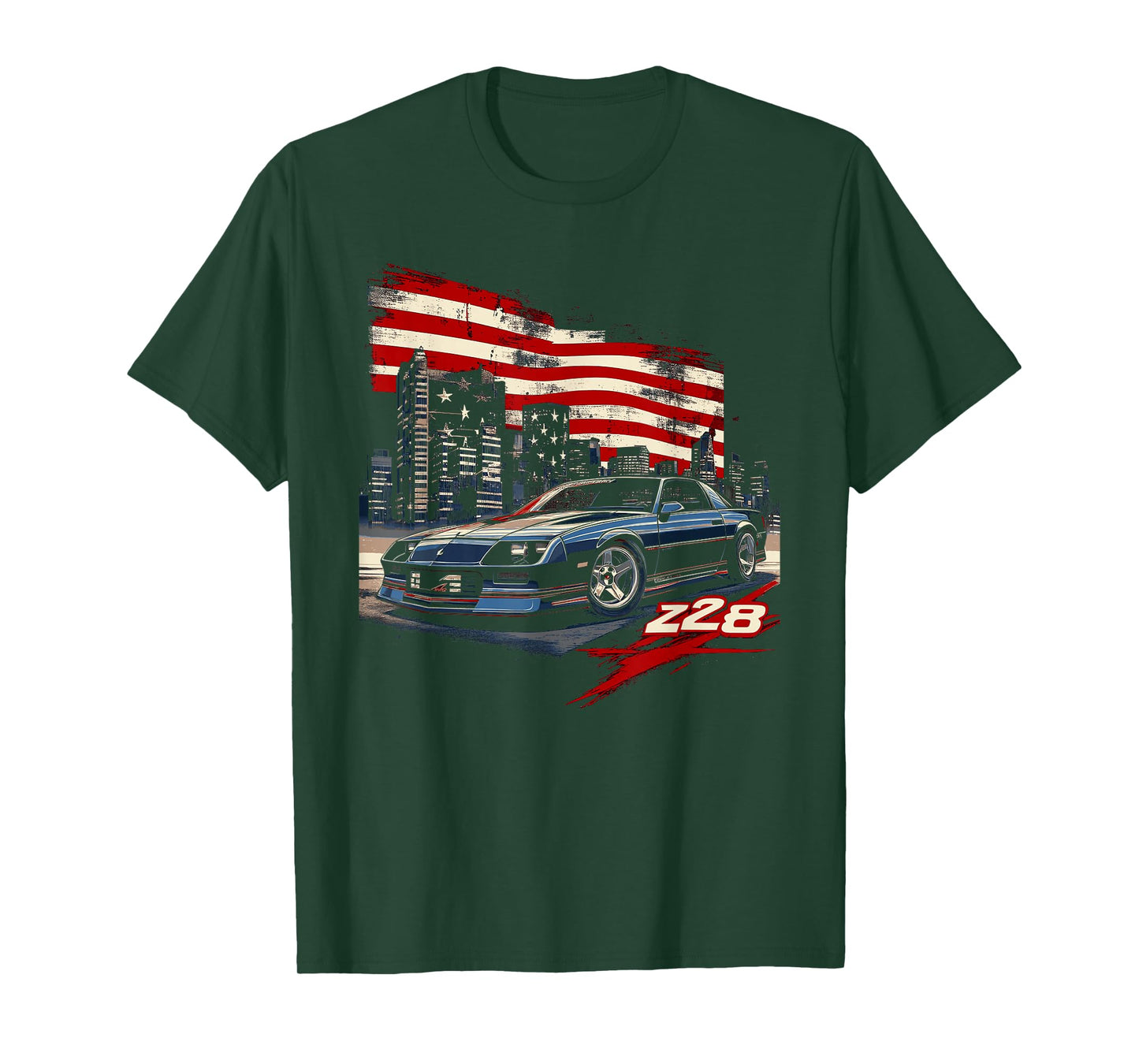 1980's IROC, IROC-Z Muscle Car American Muscle Retro Z28 T-Shirt