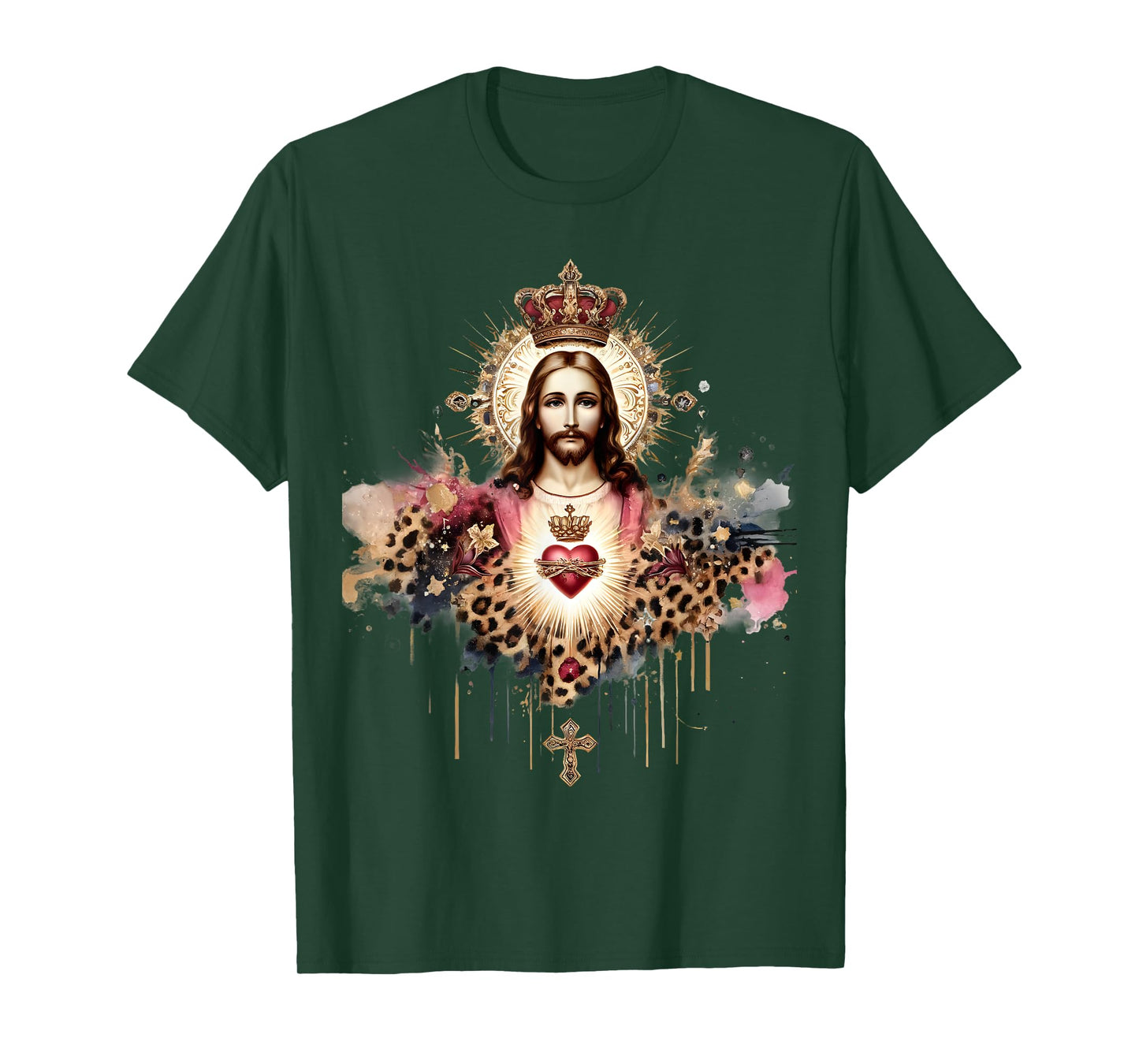 Sacred Heart of Jesus Catholic Devotion Faith T-Shirt