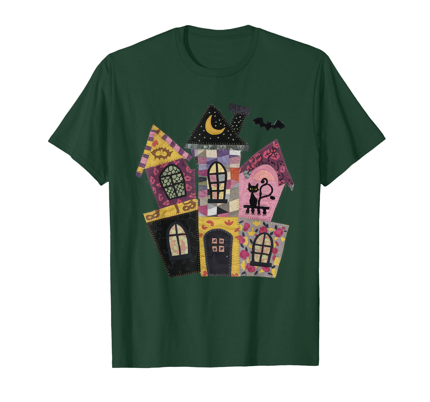 Halloween Tshirt Women Men Skeleton Witch Monster Party T-Shirt