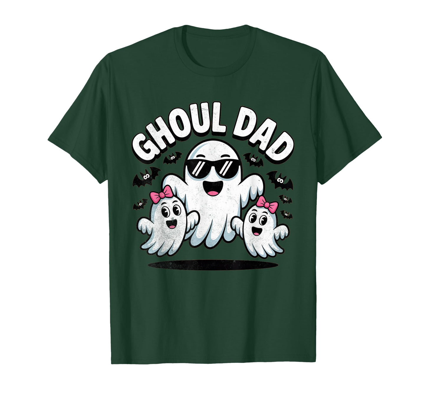 Ghoul Dad Vintage Daddy Ghost Funny Halloween T-Shirt