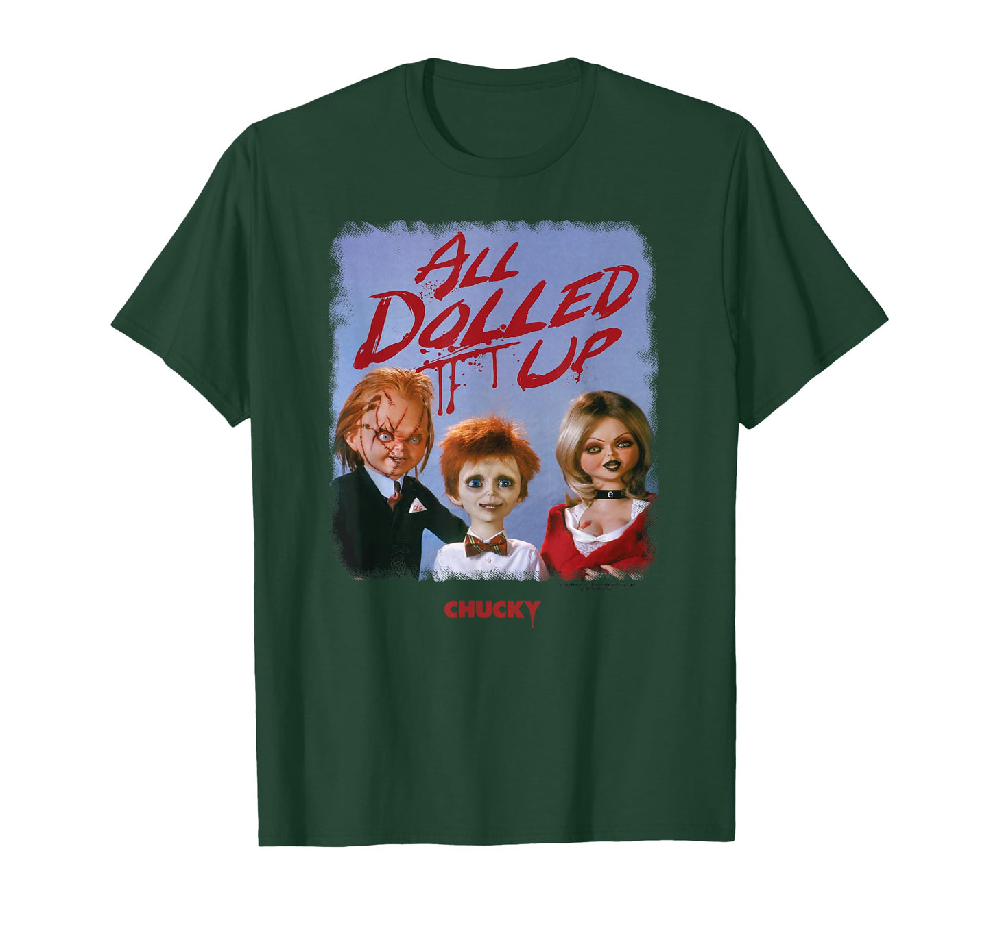 Chucky Family All Dolled Up T-Shirt
