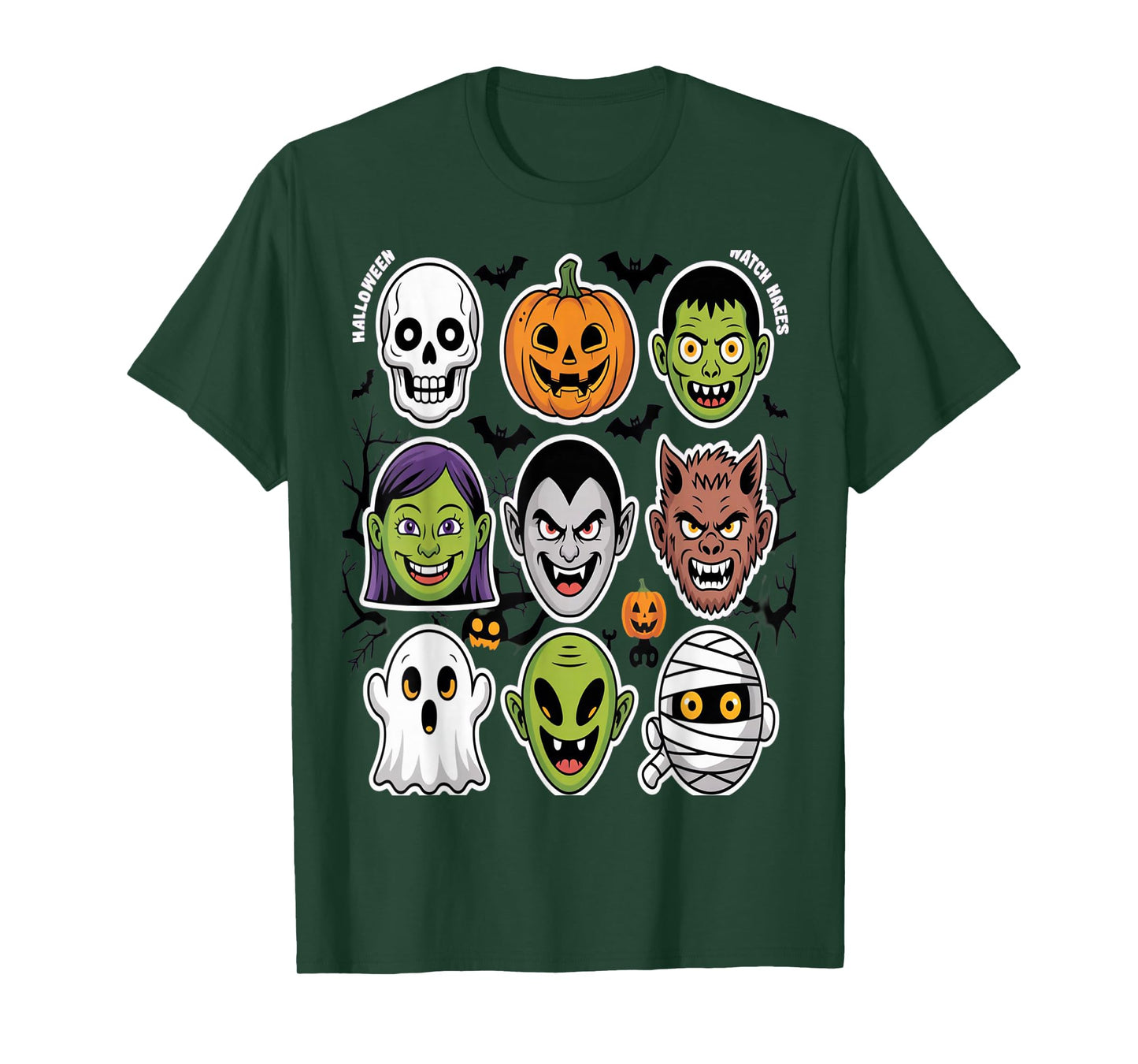 Halloween Building T-Shirt