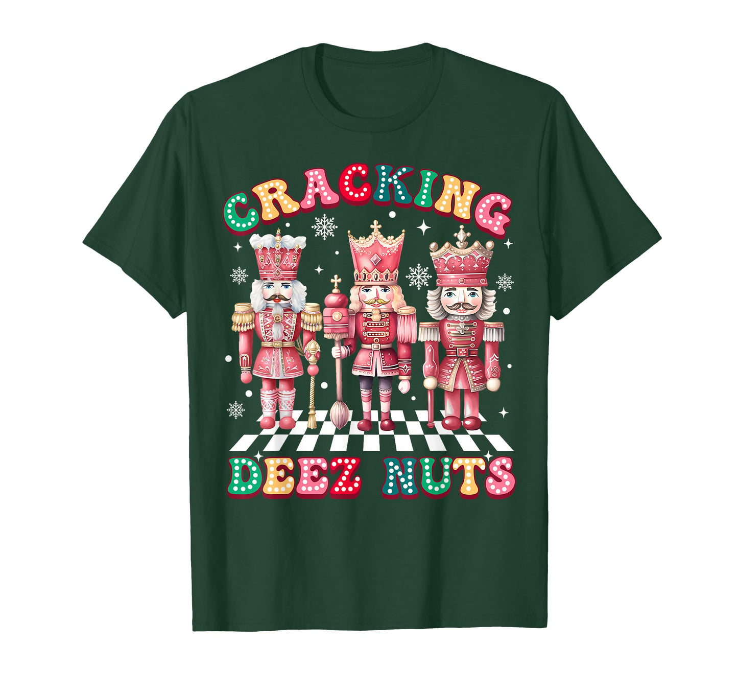 Funny Ugly Sweater Deez Nuts Christmas Brainrot Slang Saying T-Shirt