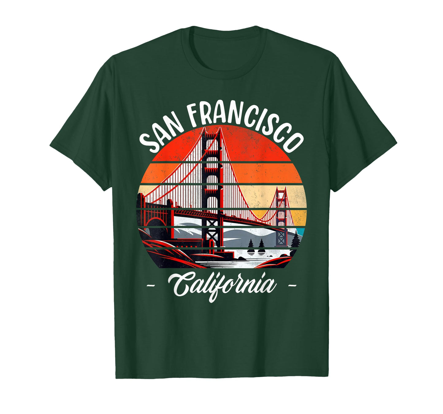 Golden Gate Bridge San Francisco California USA Golden Gate T-Shirt