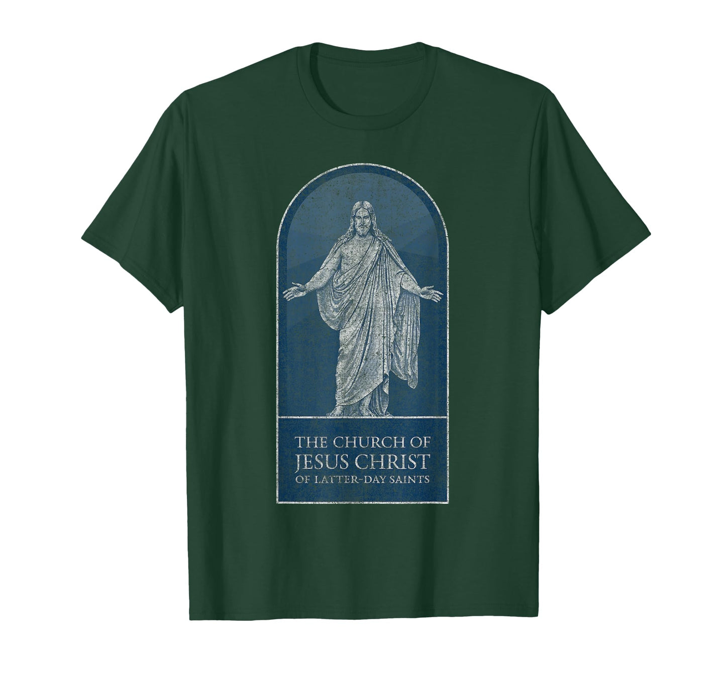 Mormon LDS Church of Jesus Christ of Latter-day Saints, Blue T-Shirt
