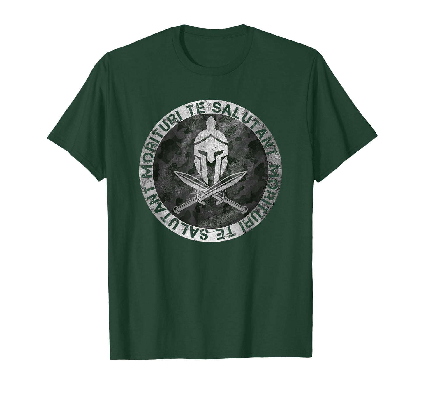 Vintage Roman Gladiator Helmet Warrior Arena Gym Gift T-Shirt