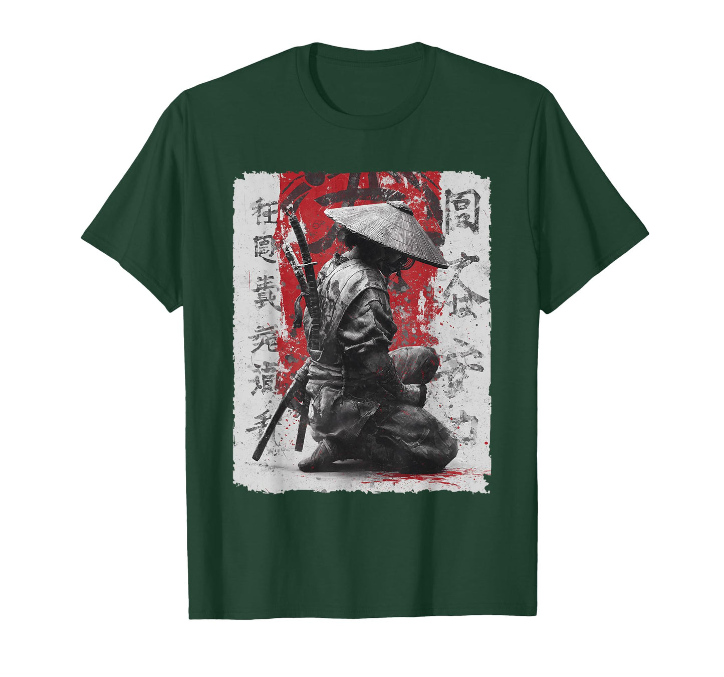 Samurai, Sword & Warrior, Men | Japanese Katana, Manga Anime T-Shirt