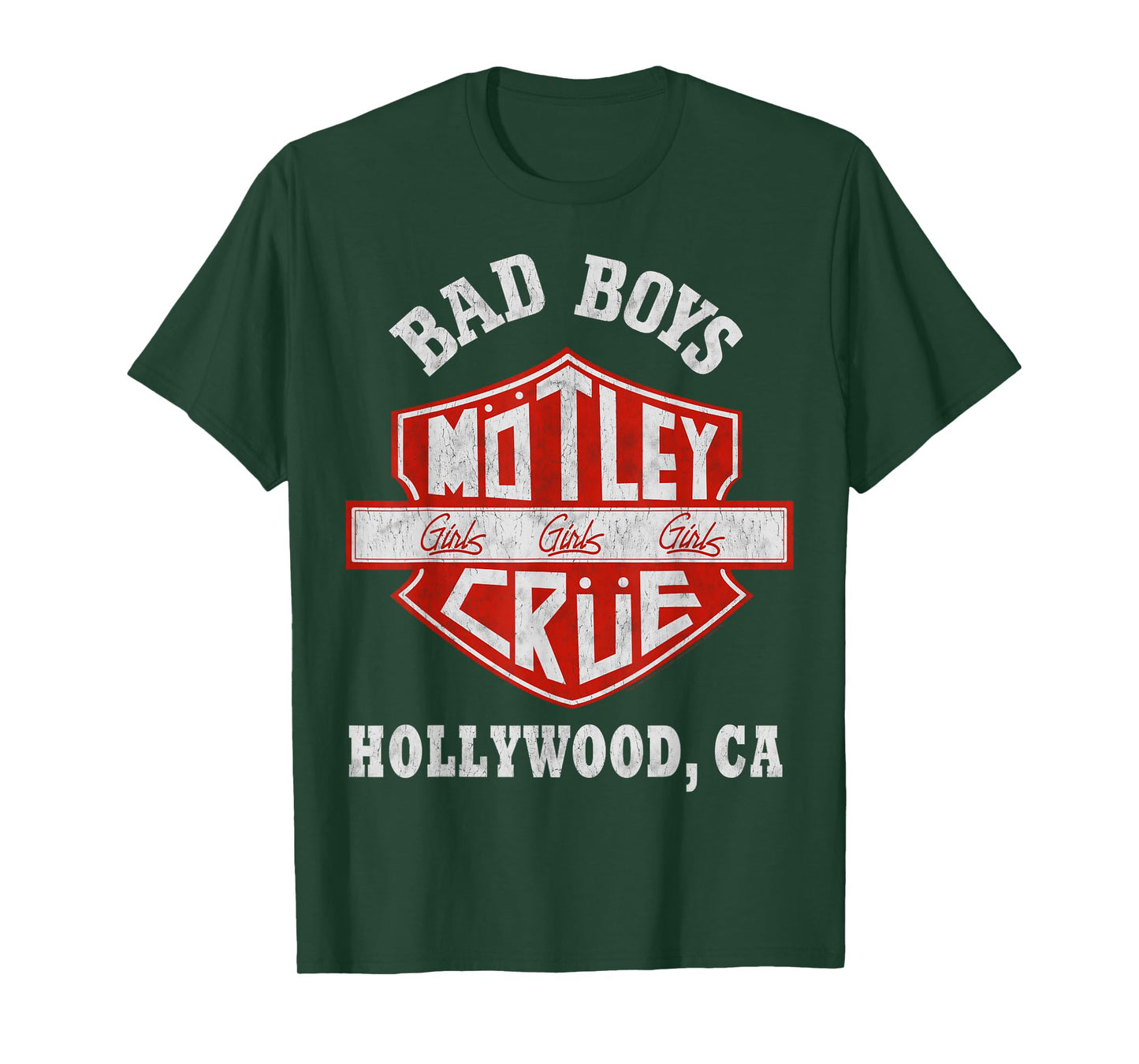 Mötley Crüe – Bad Boys Shield T-Shirt