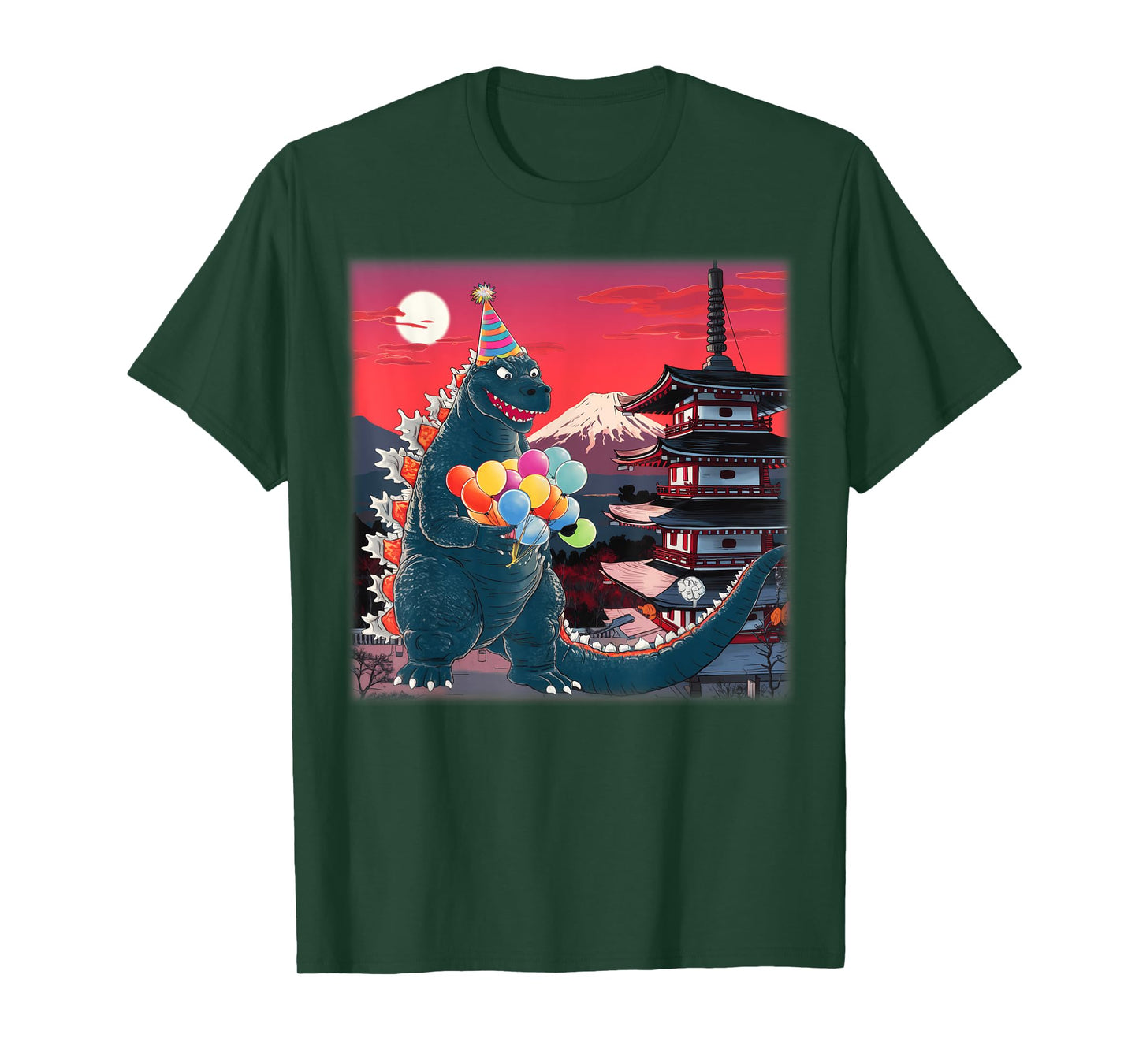 Kaiju Birthday Party Japan Monster Movie Bday Decorations T-Shirt