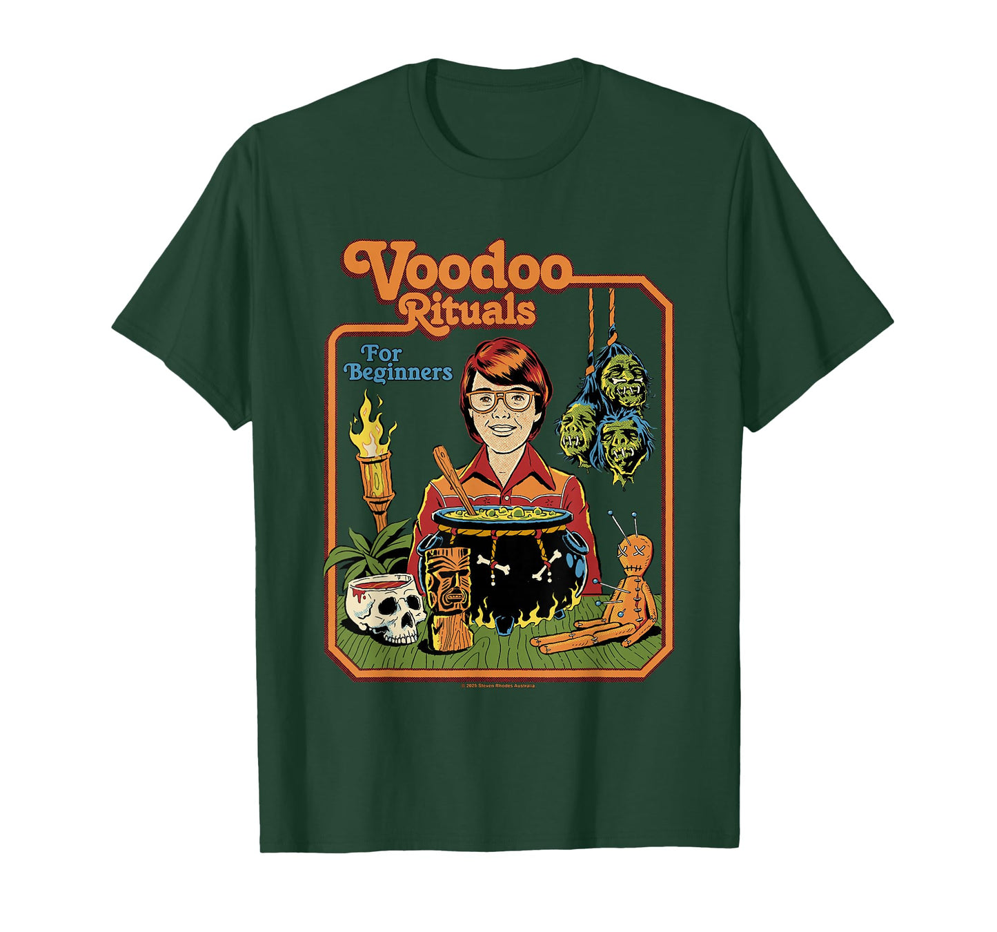 Voodoo Rituals Sarcastic Retro Vintage Funny Adult Humor T-Shirt