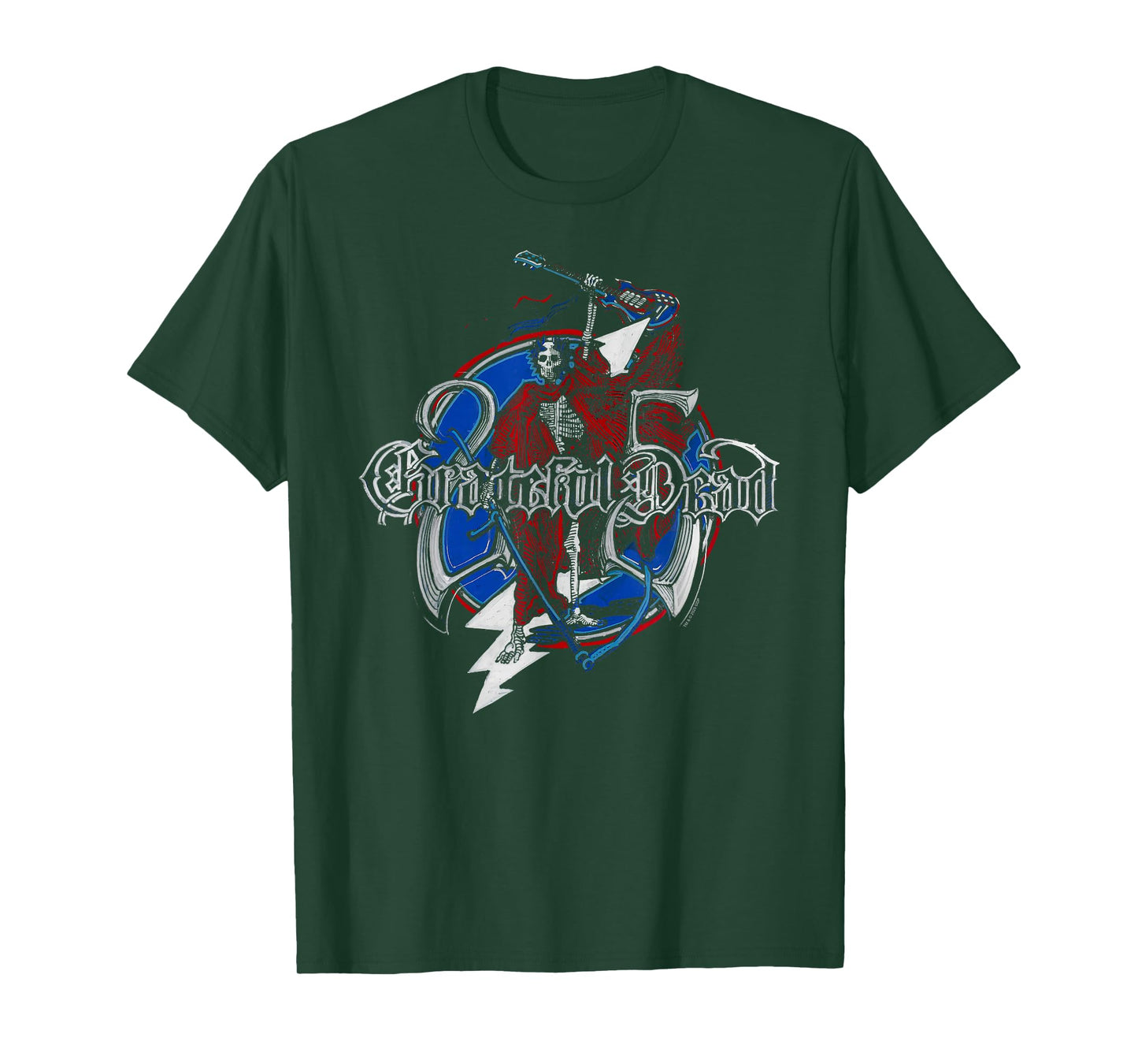 Grateful Dead 25th Anniversary Skeleton Vintage Band T-Shirt