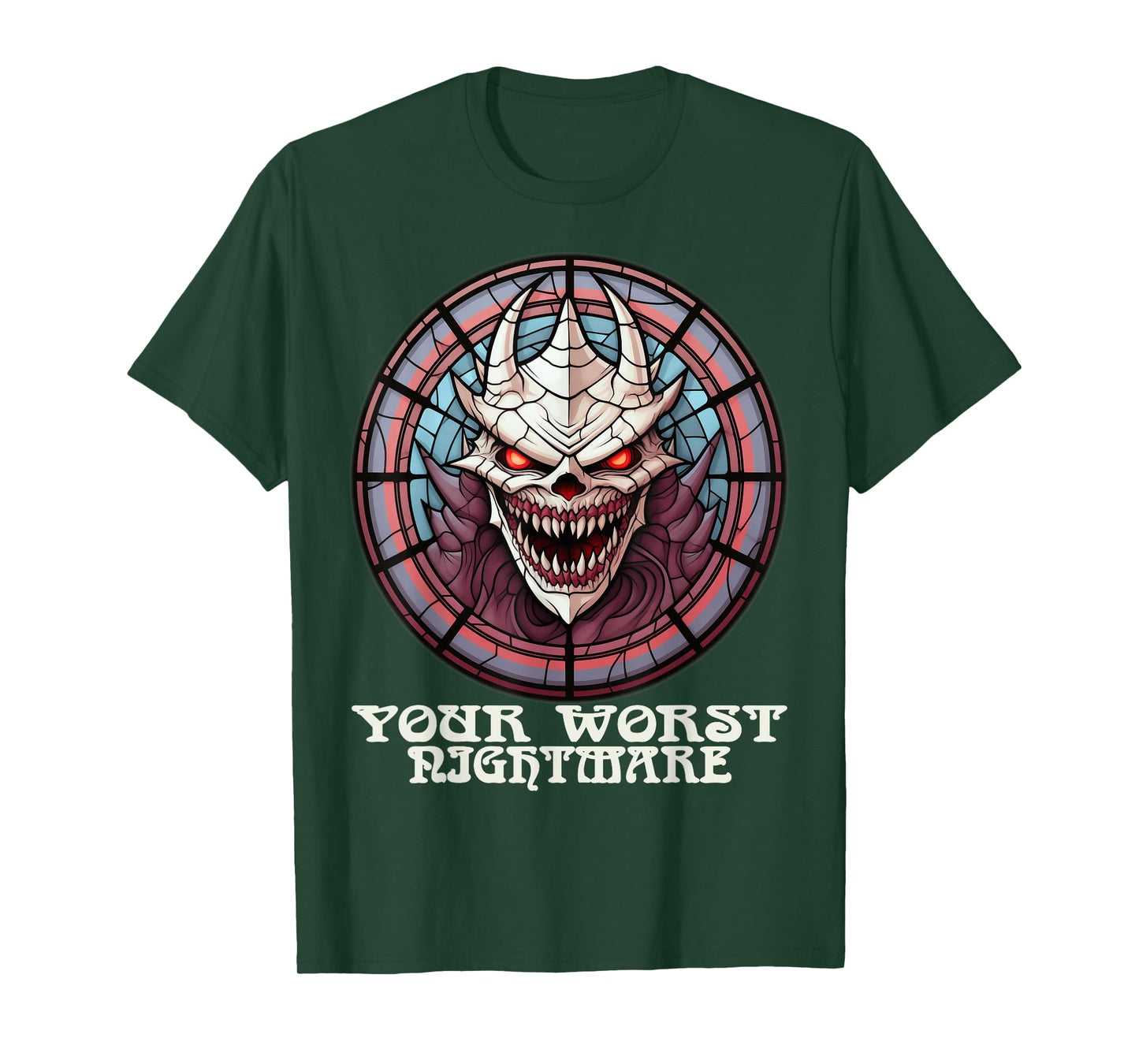 Scary Halloween Your Worst Nightmare Creepy Spooky Ghoul T-Shirt