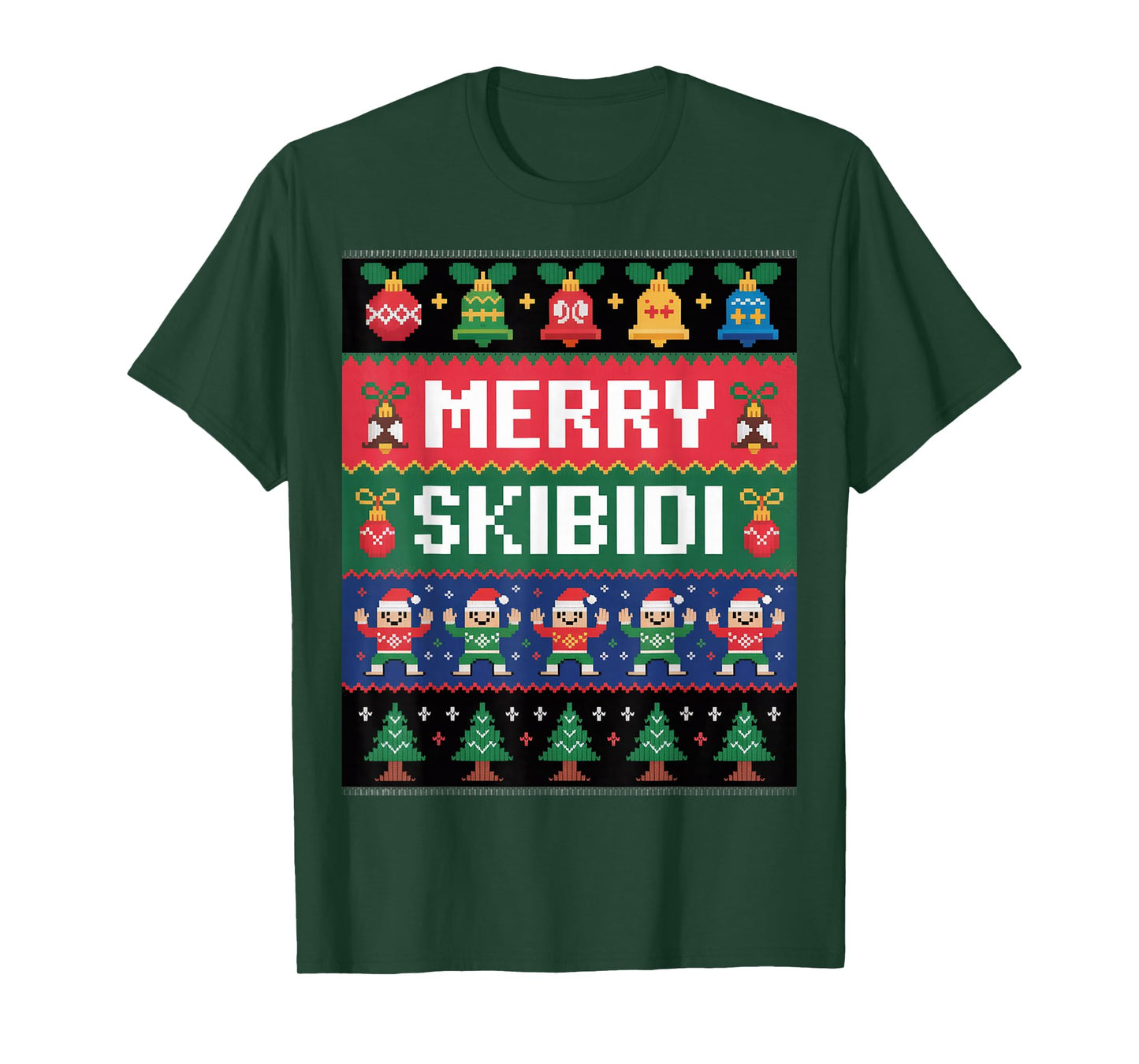 Funny Gen Alpha Gen Z Slang Funny Christmas Sweater T-Shirt