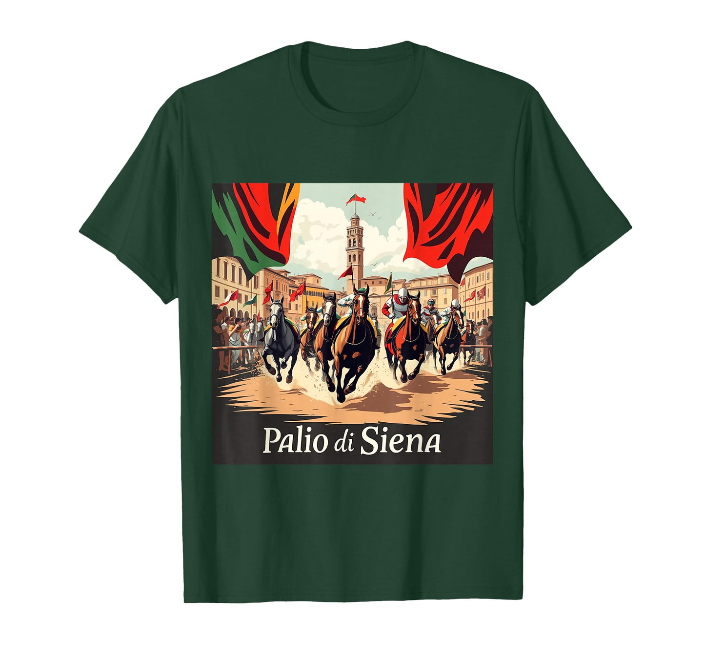 Palio di Siena Horse Race, Italy T-Shirt