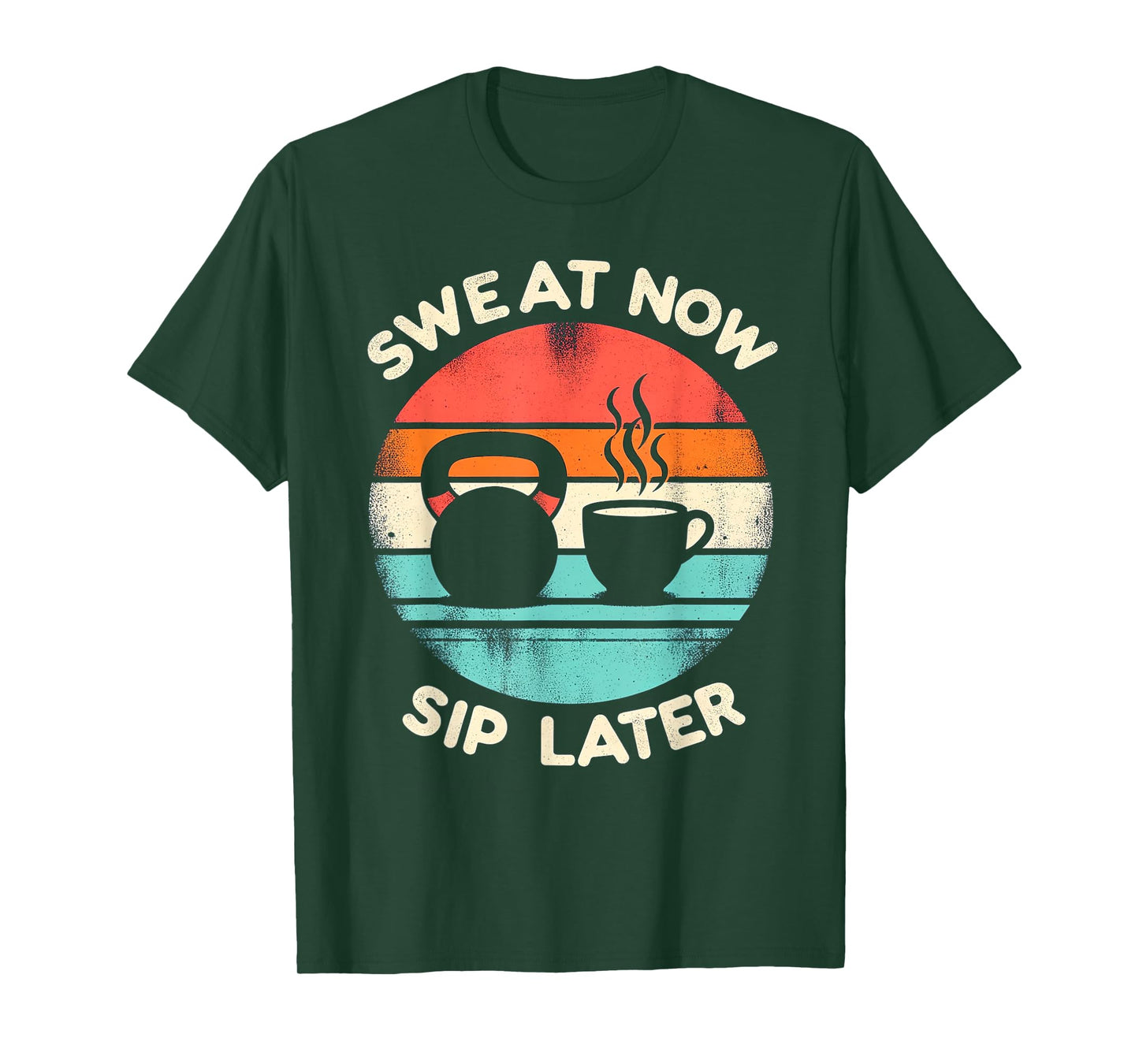 Workout Coffee Lover: Kettlebell & Espresso Enthusiast Gym T-Shirt