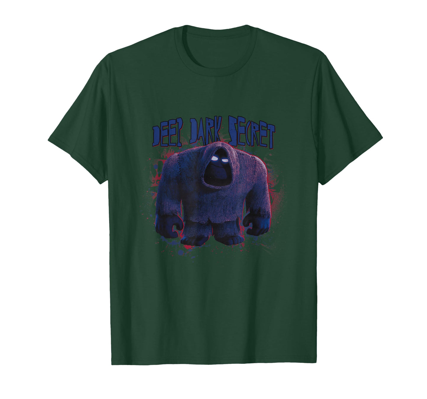 Disney Pixar Inside Out 2 Deep Dark Secret Splash Paint Logo T-Shirt