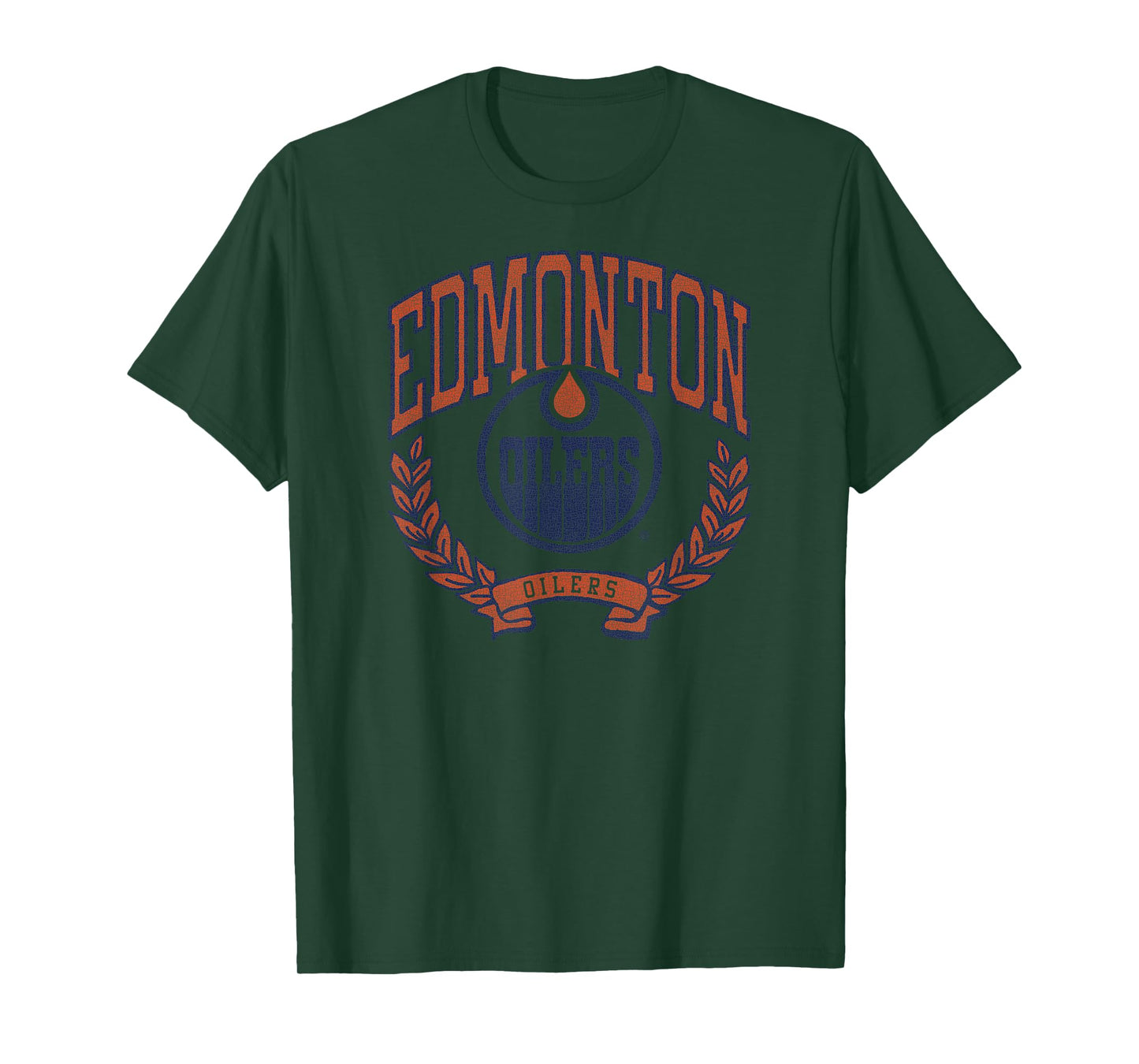 Edmonton Oilers Vintage Victory White Officially Licensed T-Shirt