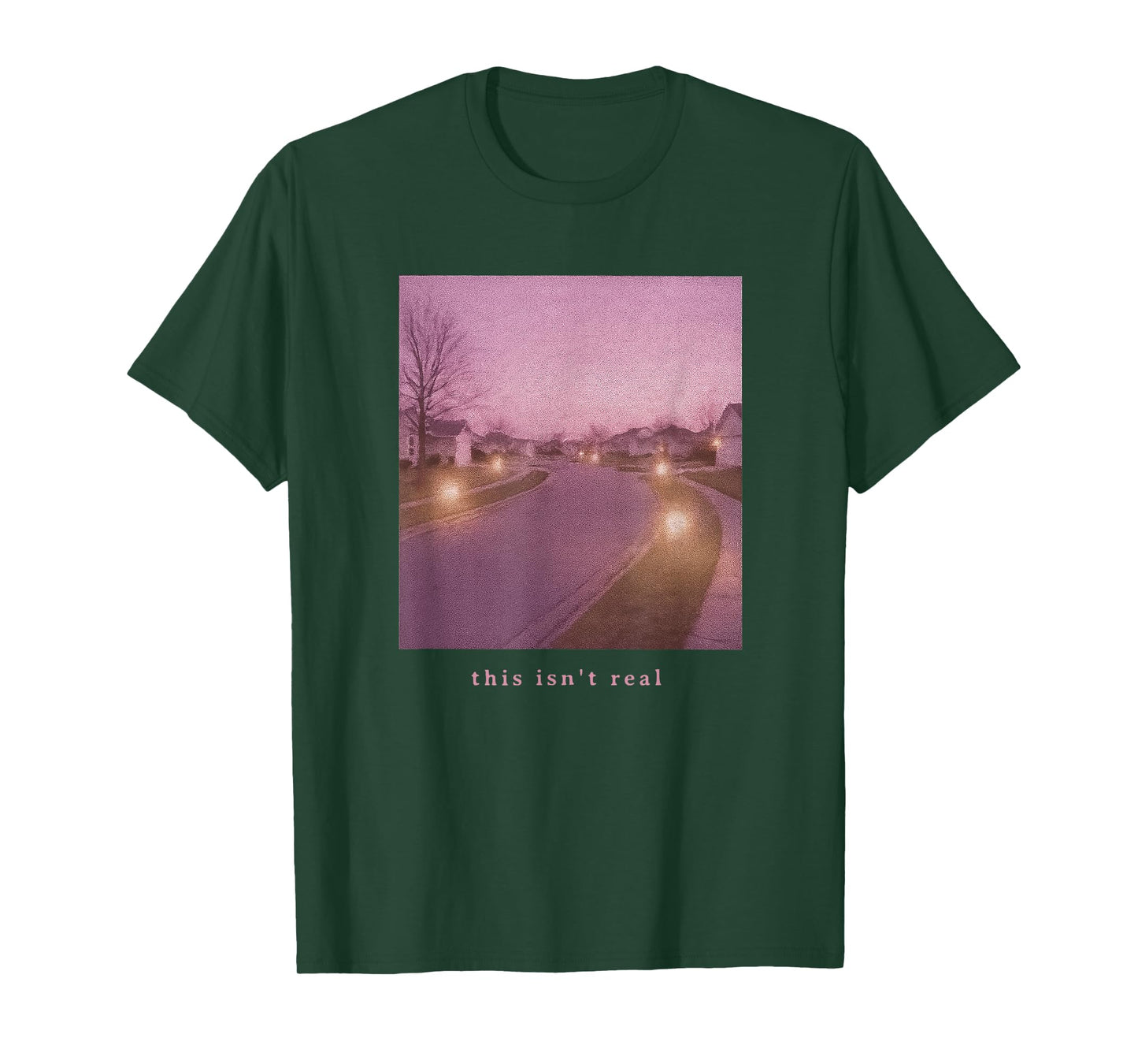 This Isn't Real Nostalgia Liminal Dreamcore Aesthetic Lovers T-Shirt
