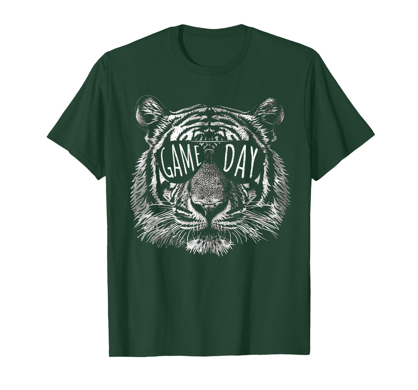 Cool Tiger Sunglasses Sports Fan Gift Game Day Fun Tiger The T-Shirt