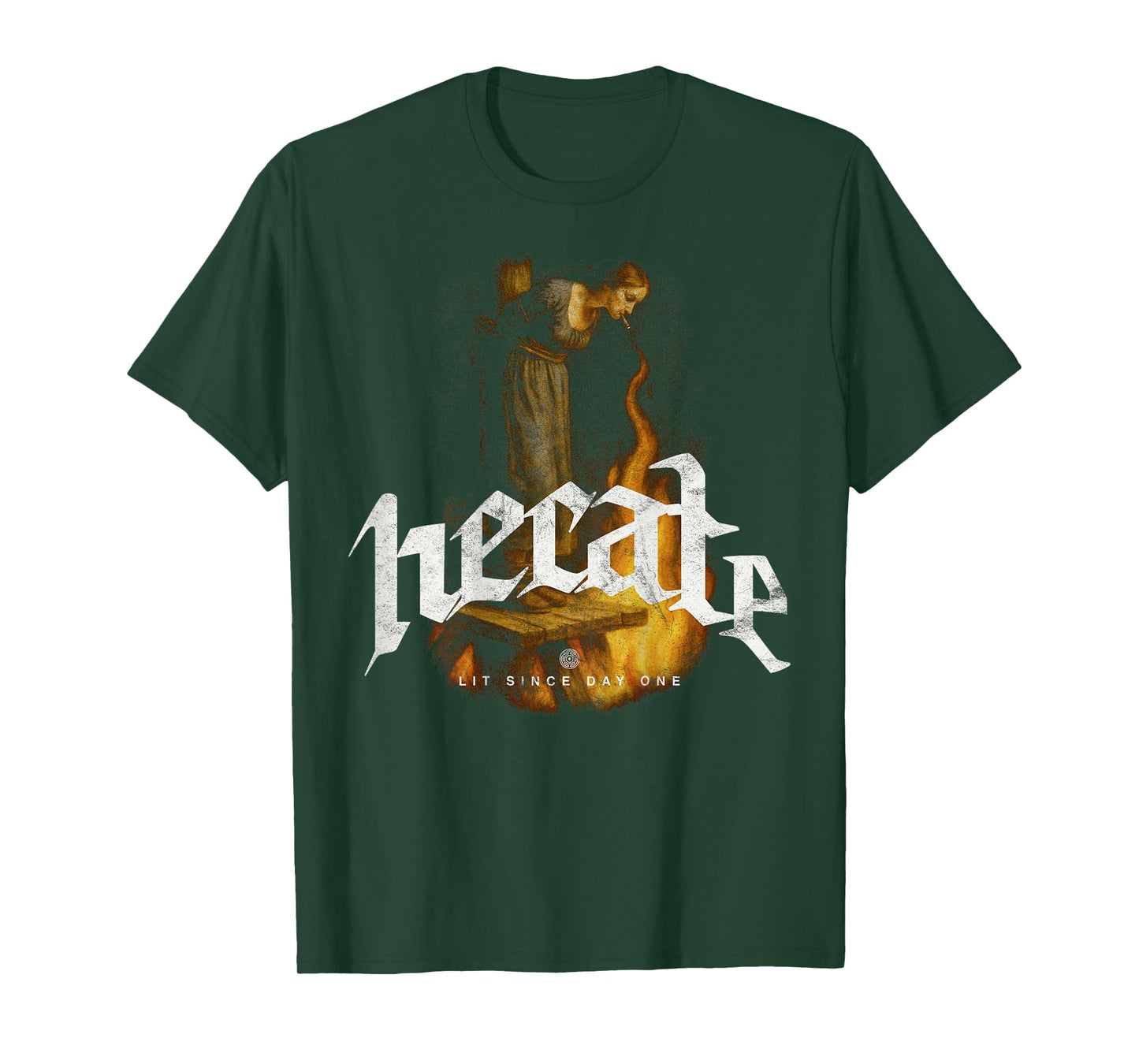 Witch Vintage Streetwear Urban Hip Hop Rock Y2K Back Print T-Shirt